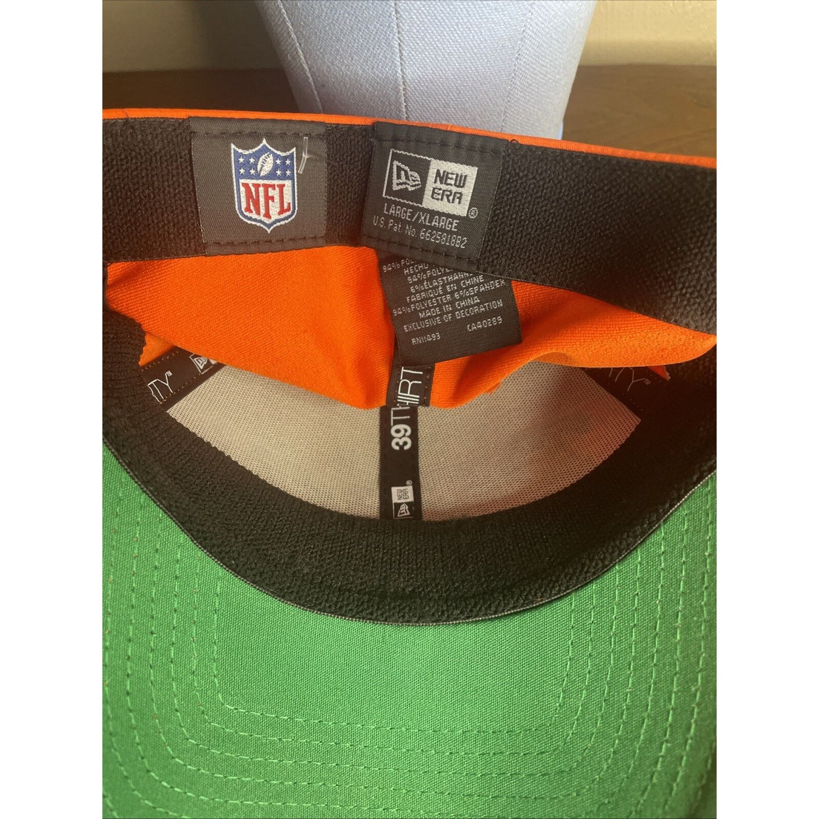 New Era Denver Broncos 100 Year NewEra 3930 NFL L/XL FlexFit Hat Size US XL / EU 56 / 4 - 7 Thumbnail