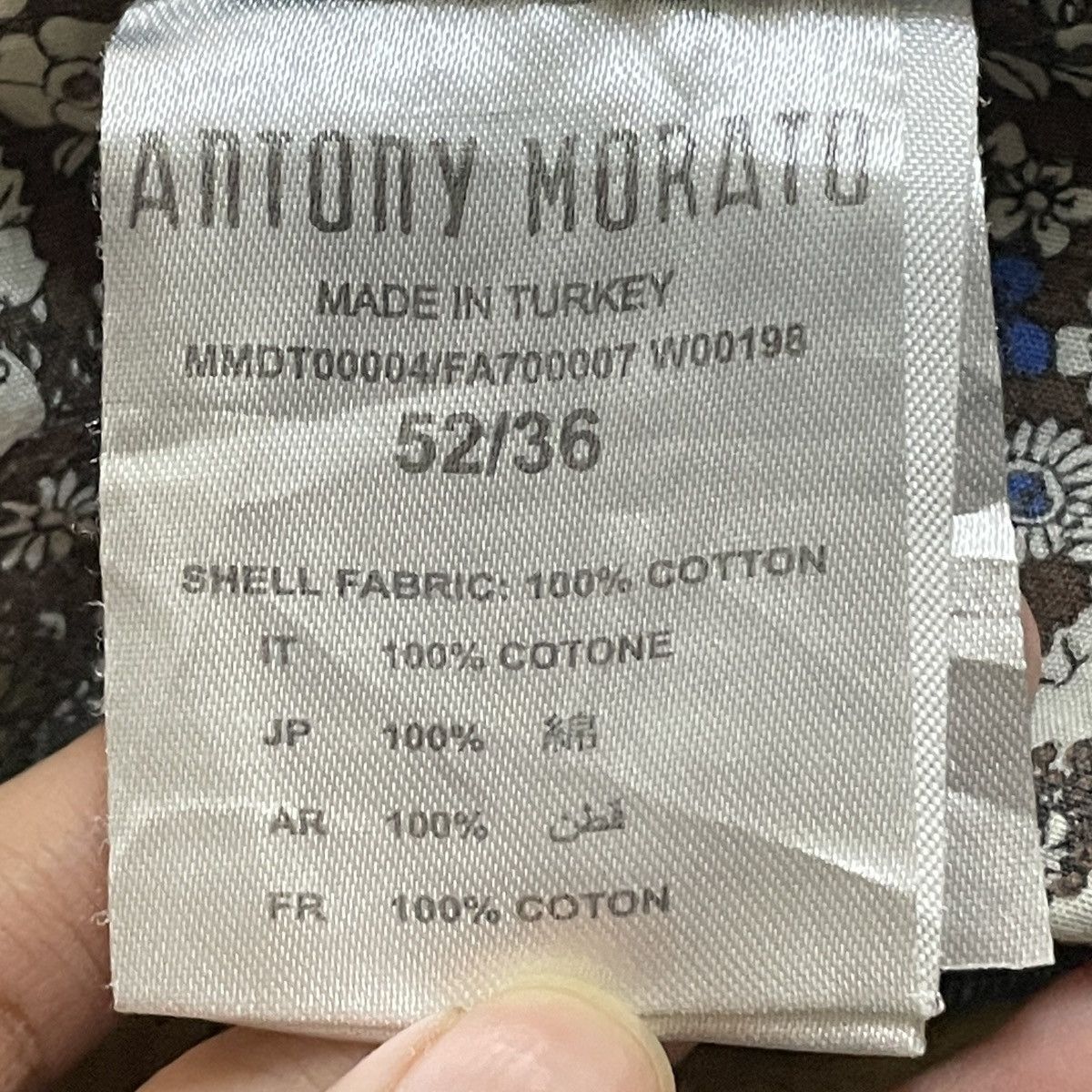 Antony Morato × Designer Rare Design Vintage Antony Morata Distressed Jeans 2000s Size US 36 / EU 52 - 12 Thumbnail