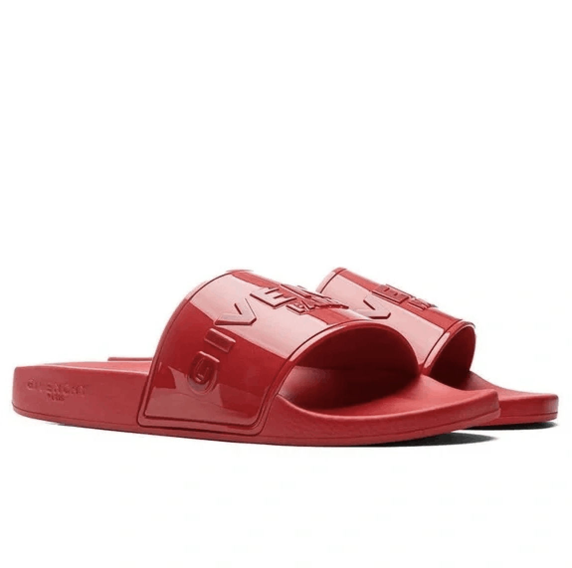 Givenchy GIVENCHY Raised Logo Rubber Pool Slides Men Size US 8 / EU 41 - 3 Thumbnail