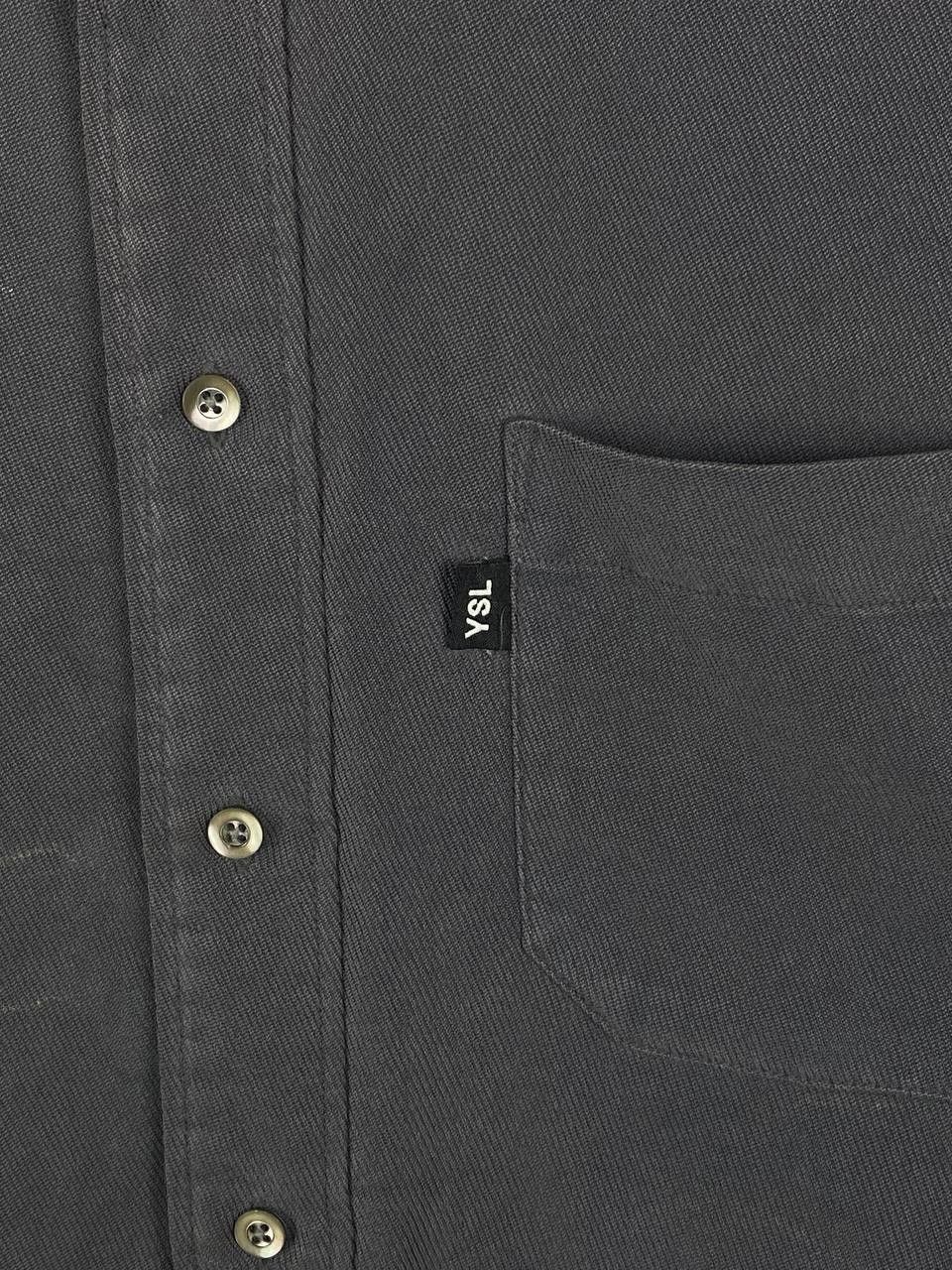 Vintage × Yves Saint Laurent Saint Laurent Jeans YSL Denim Shirt Yves Saint Laurent Shirt Size US L / EU 52-54 / 3 - 4 Thumbnail