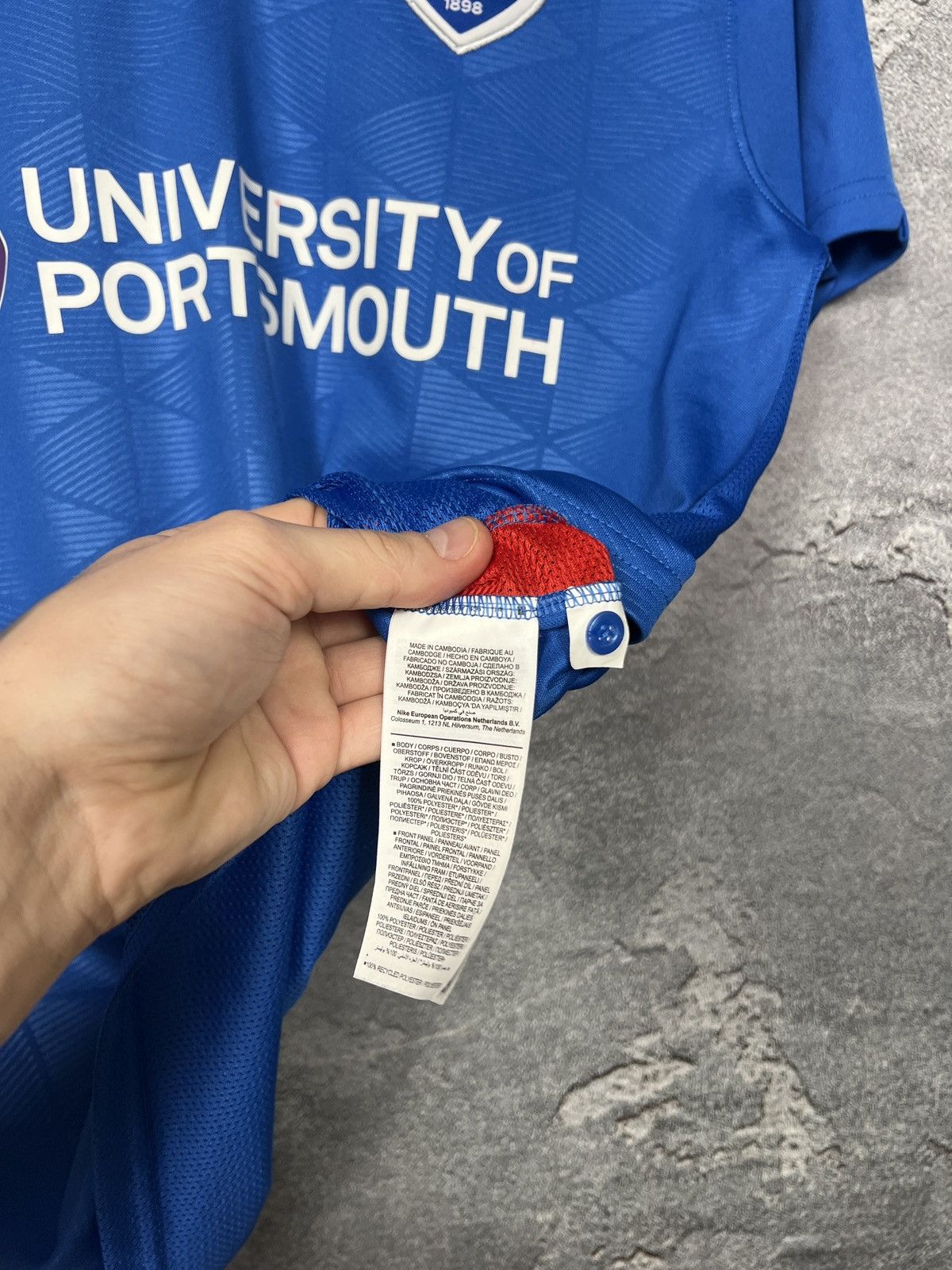 Nike Nike Portsmouth 2020/21 Home Jersey T-shirt Size M Size US M / EU 48-50 / 2 - 8 Thumbnail