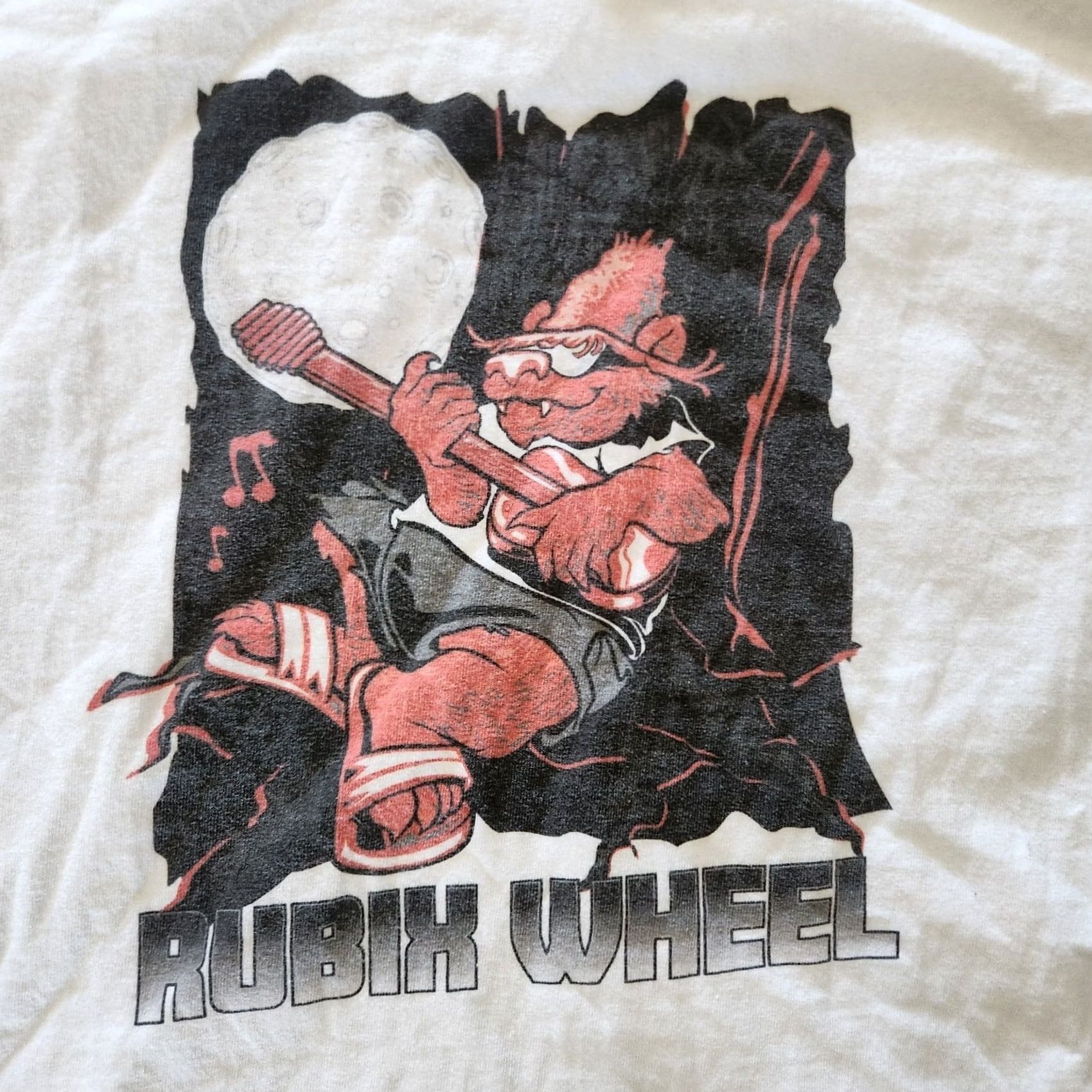 Fruit Of The Loom Rubix Wheel Band T Shirt Tee Sz Medium Funk Blues Columbus Ohio Jam Band Size US M / EU 48-50 / 2 - 3 Thumbnail