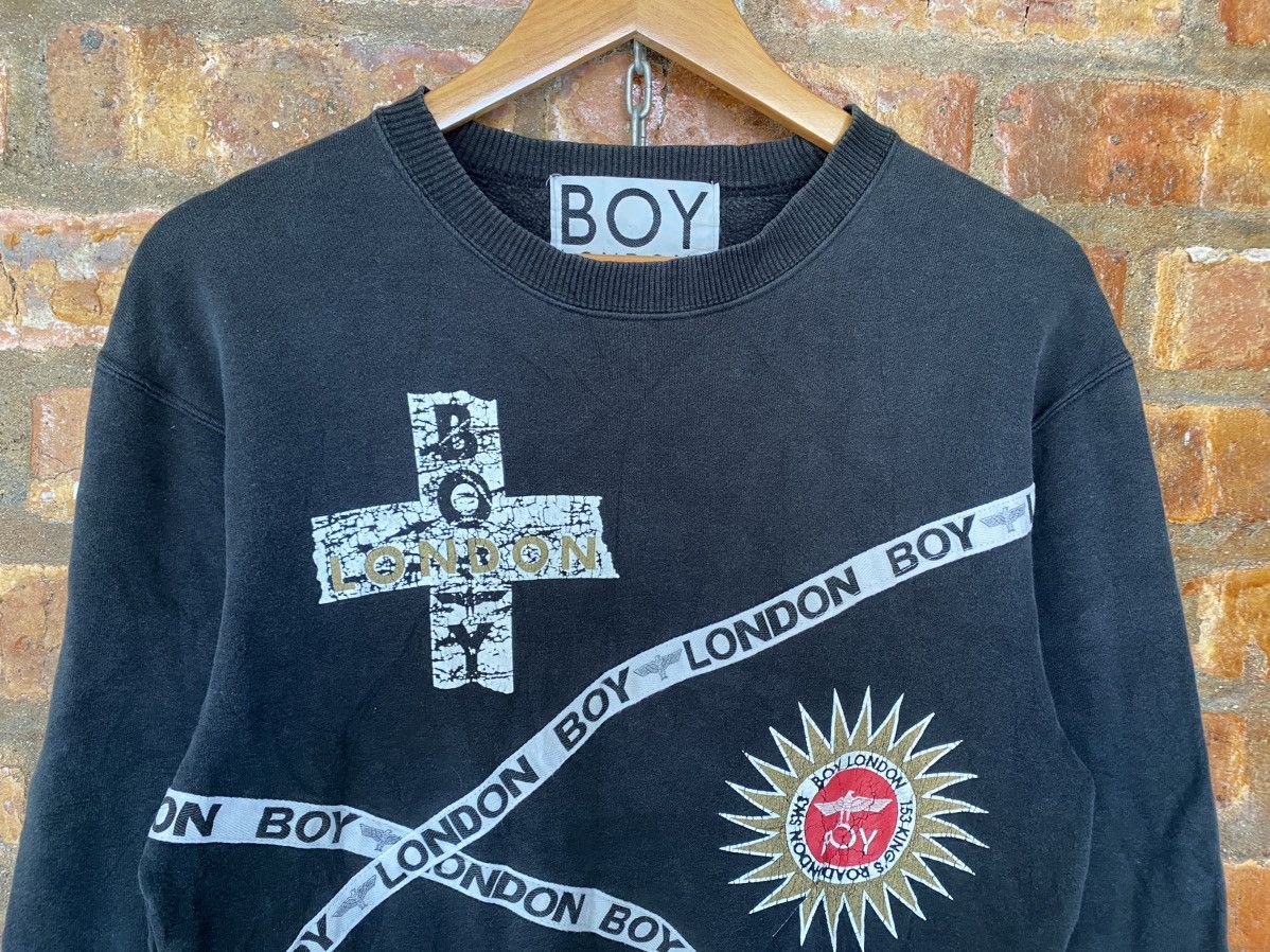 Boy London 1990s 🔥 Boy London Cross sweatshirt Made in Japan Size US S / EU 44-46 / 1 - 3 Thumbnail