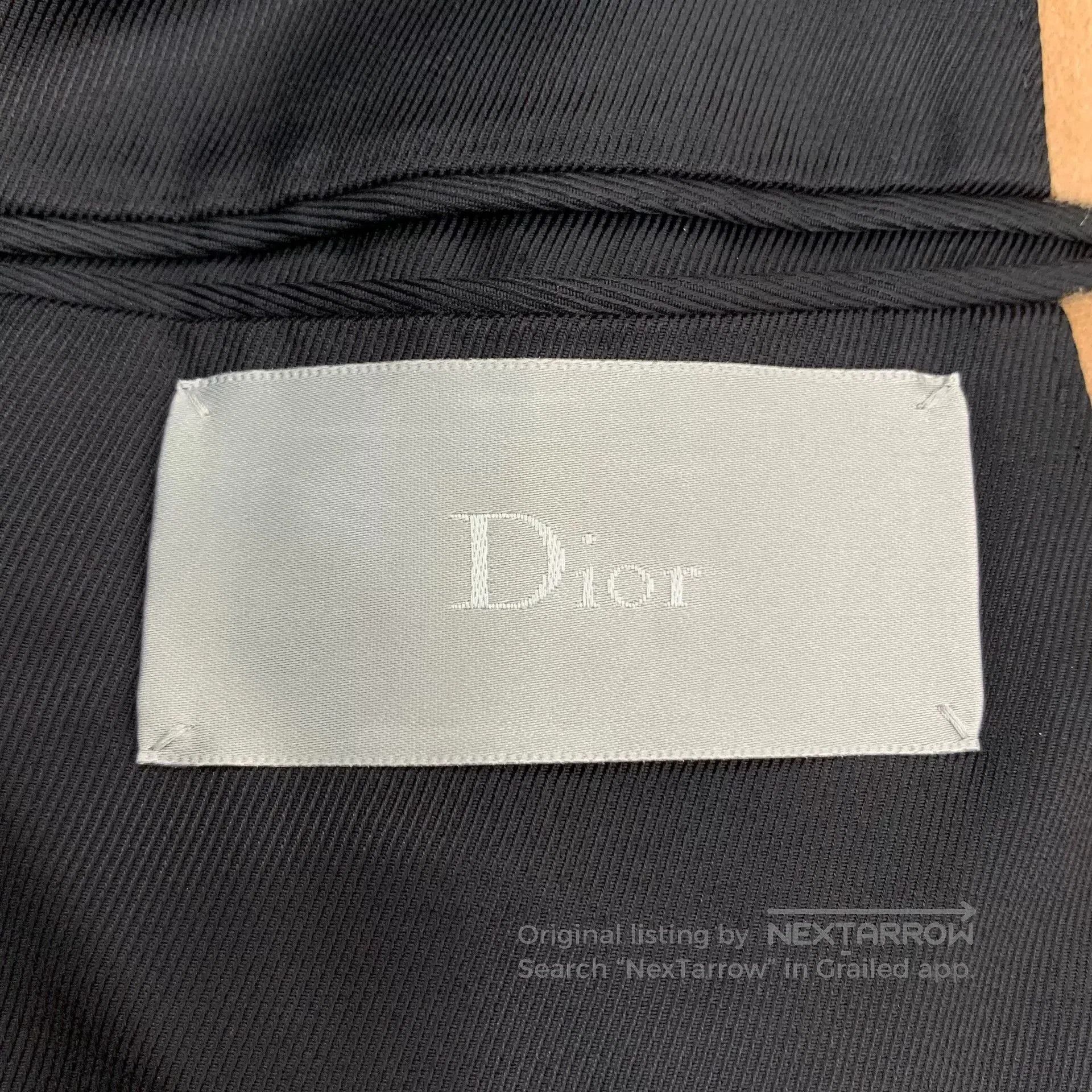 Dior camel wool suit coat by dior. Size US L / EU 52-54 / 3 - 6 Thumbnail