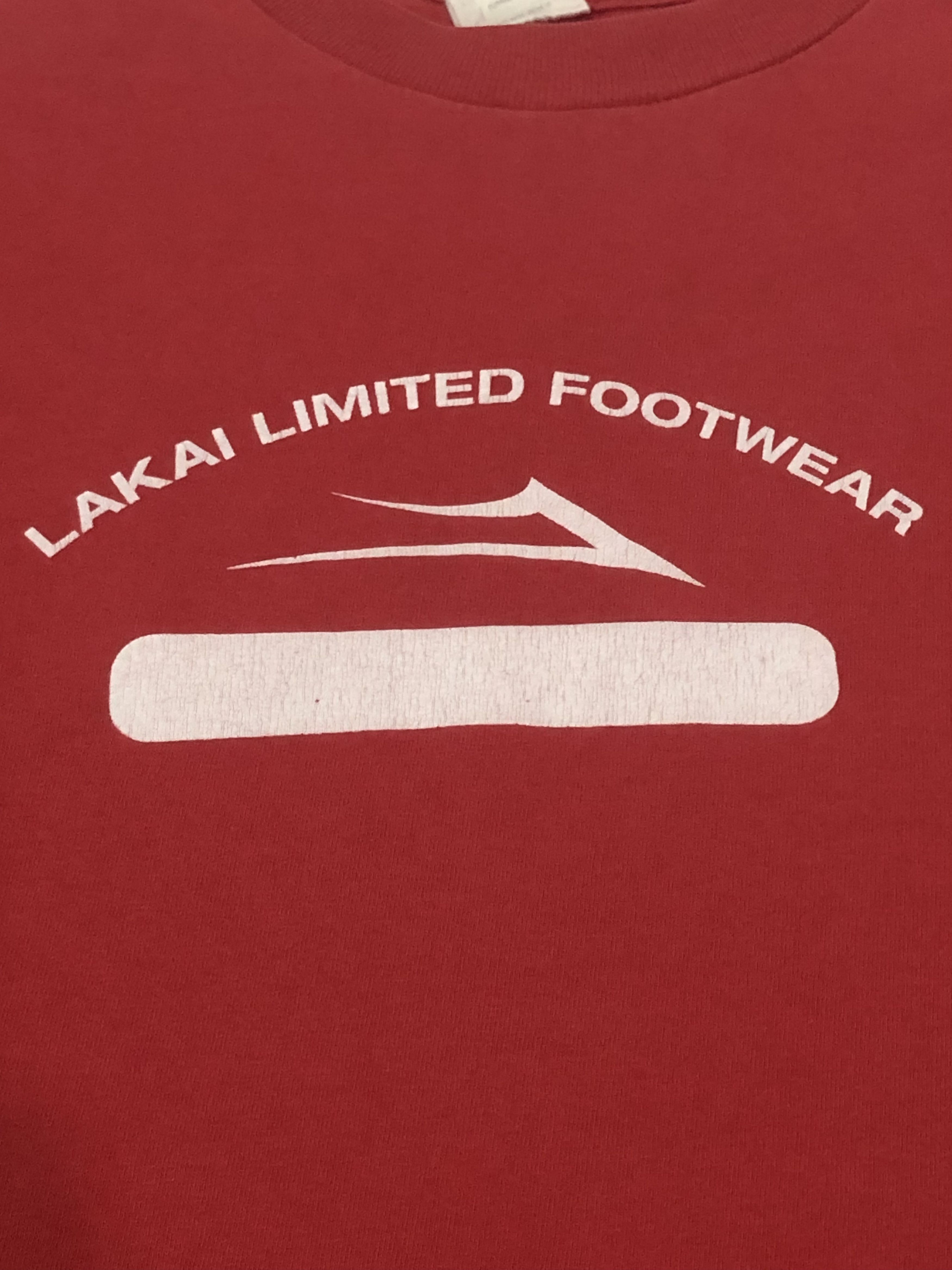 Lakai × Vintage Vintage Worn Lakai Limited Footwear Tshirt Size US M / EU 48-50 / 2 - 4 Thumbnail