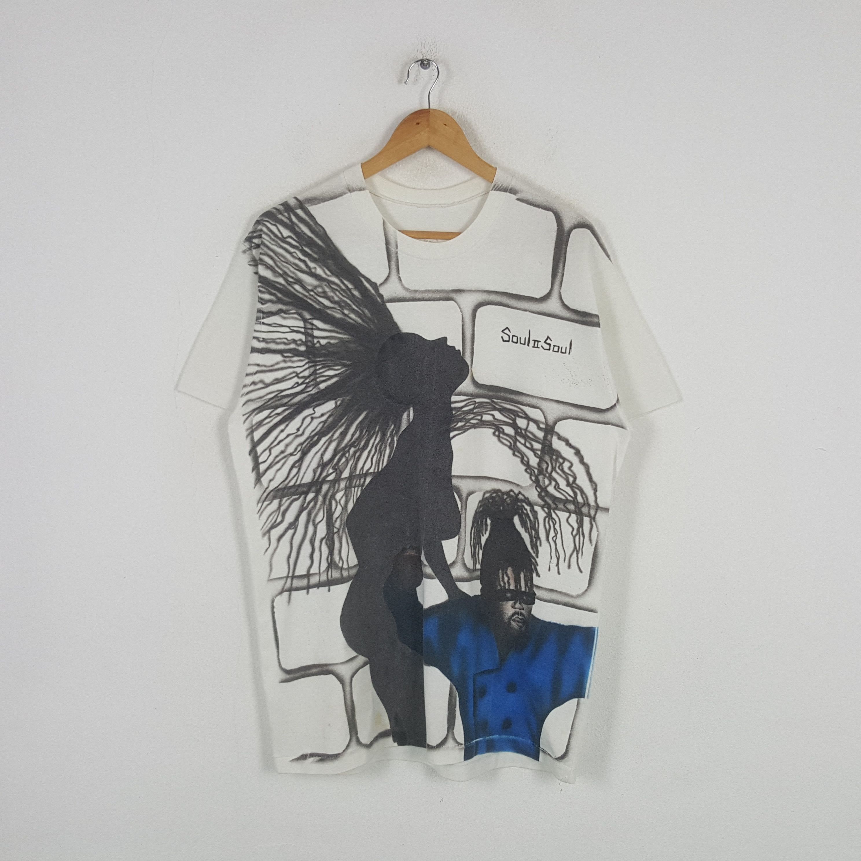 Rap Tees Vintage Soul ii Soul British Record Label Tshirt 31 Size US L / EU 52-54 / 3 - 1 Thumbnail