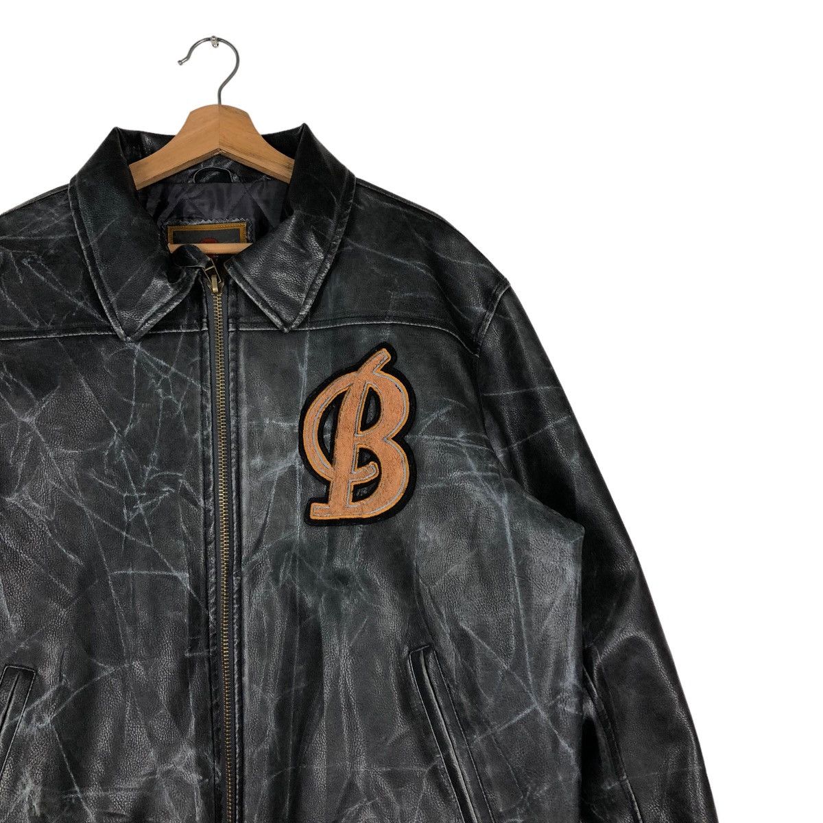 Japanese Brand 🔥Vintage Biker Leather Jacket Garam Japan Issey Miyake Size US XL / EU 56 / 4 - 6 Thumbnail
