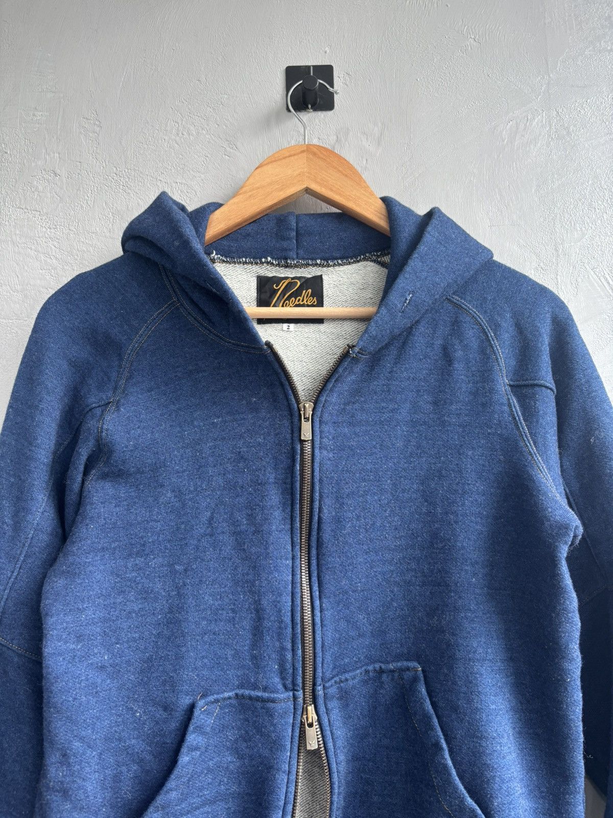 Needles Needles soft cotton double zip hoodie Size US S / EU 44-46 / 1 - 5 Thumbnail
