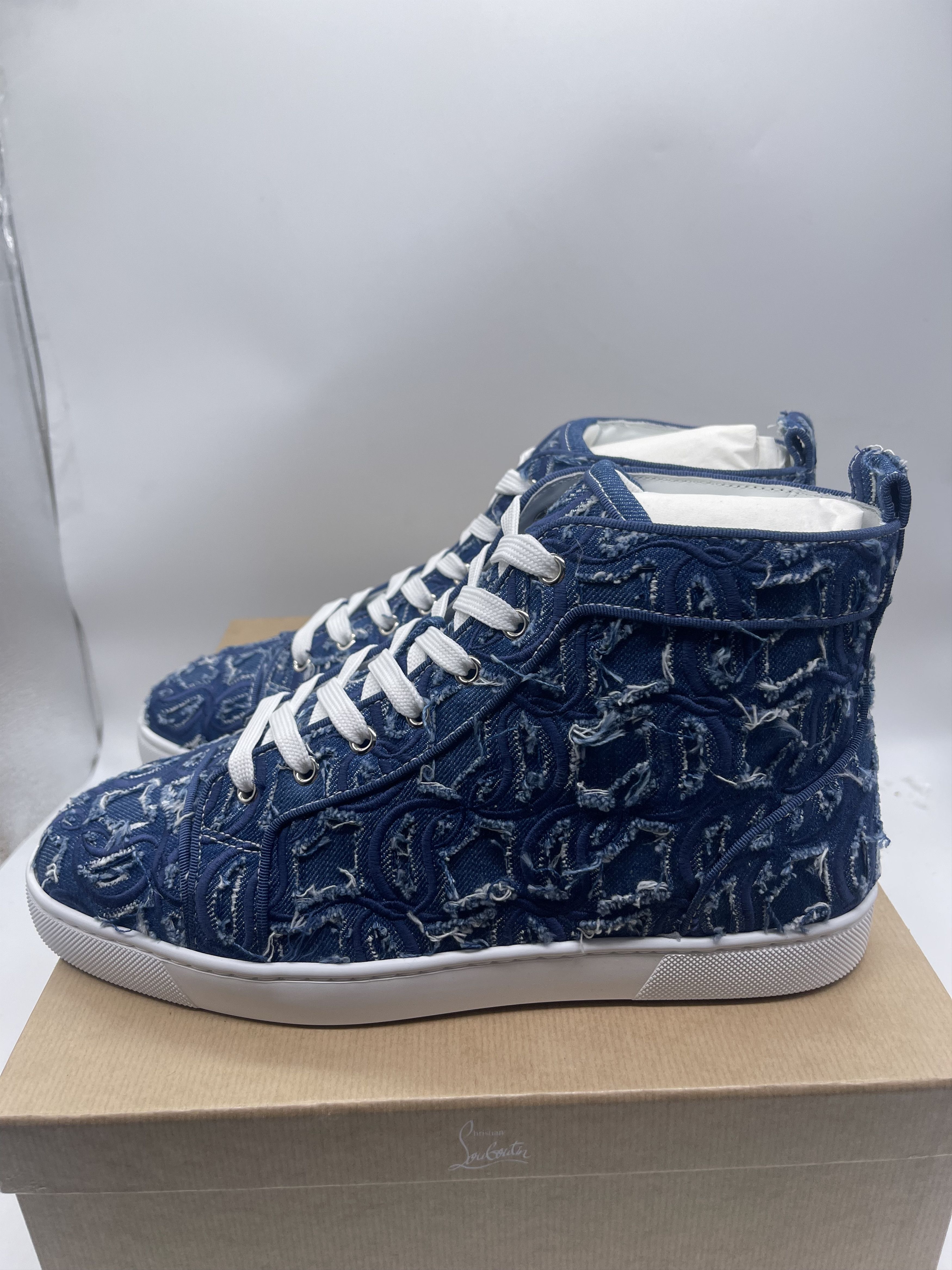 Christian Louboutin christian louboutin louis flat high top sneakers Size US 11 / EU 44 - 3 Thumbnail
