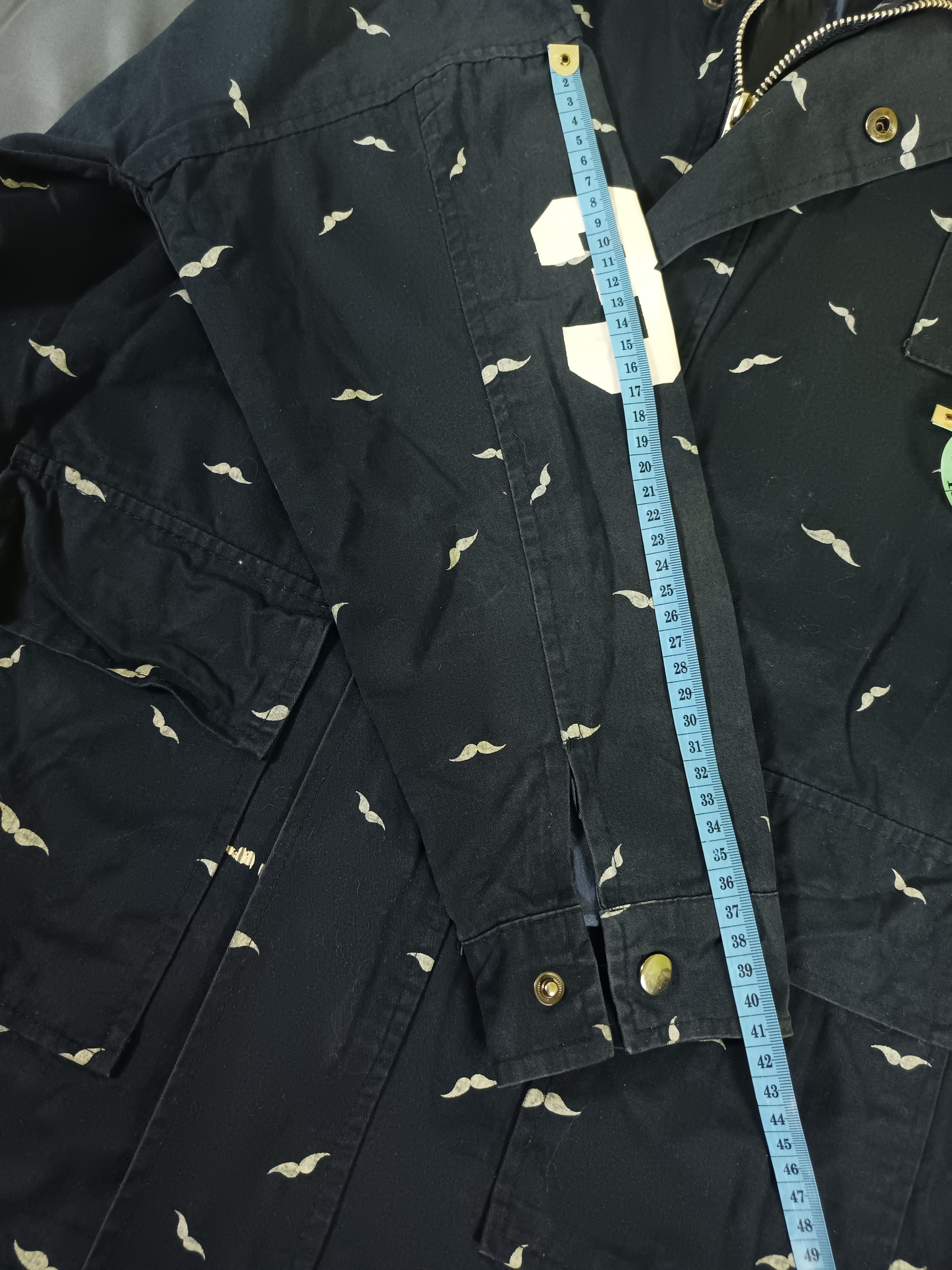 Japanese Brand Zipper and Snap Buttons Parka Jacket Size US L / EU 52-54 / 3 - 8 Thumbnail