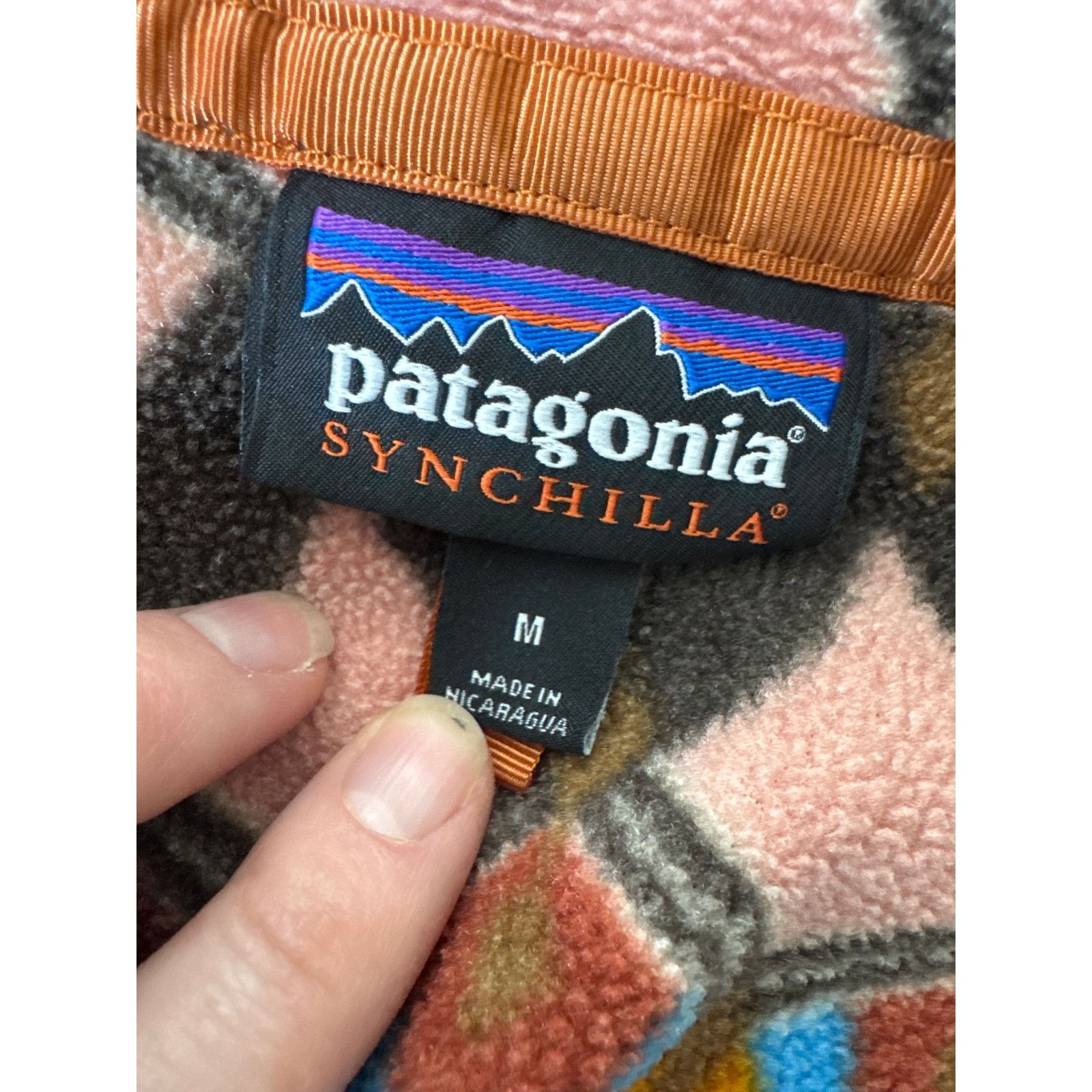 Patagonia PATAGONIA Lightweight Synchilla Pullover Big Anthos Aztec Size M / US 6-8 / IT 42-44 - 8 Thumbnail