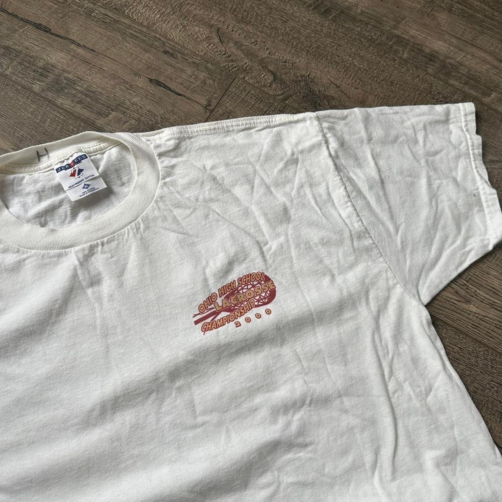 Vintage Vintage Y2K Lacrosse LAX Champions Ohio High School Shirt Size US XL / EU 56 / 4 - 3 Thumbnail