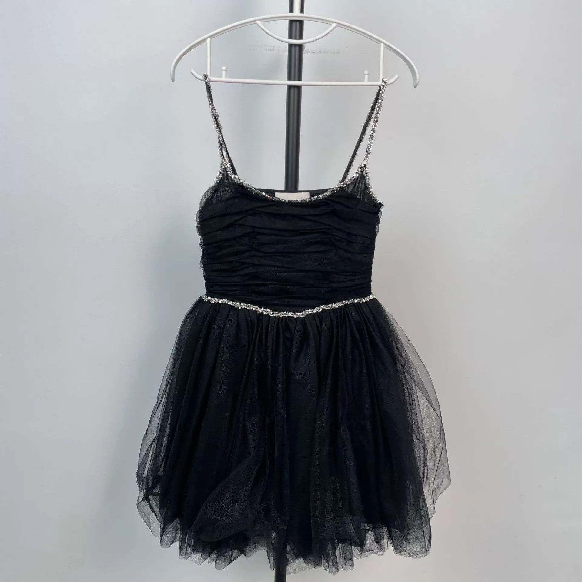 Miu Miu MIU MIU black tulle princess puffy dress Size XS / US 0-2 / IT 36-38 - 1 Thumbnail