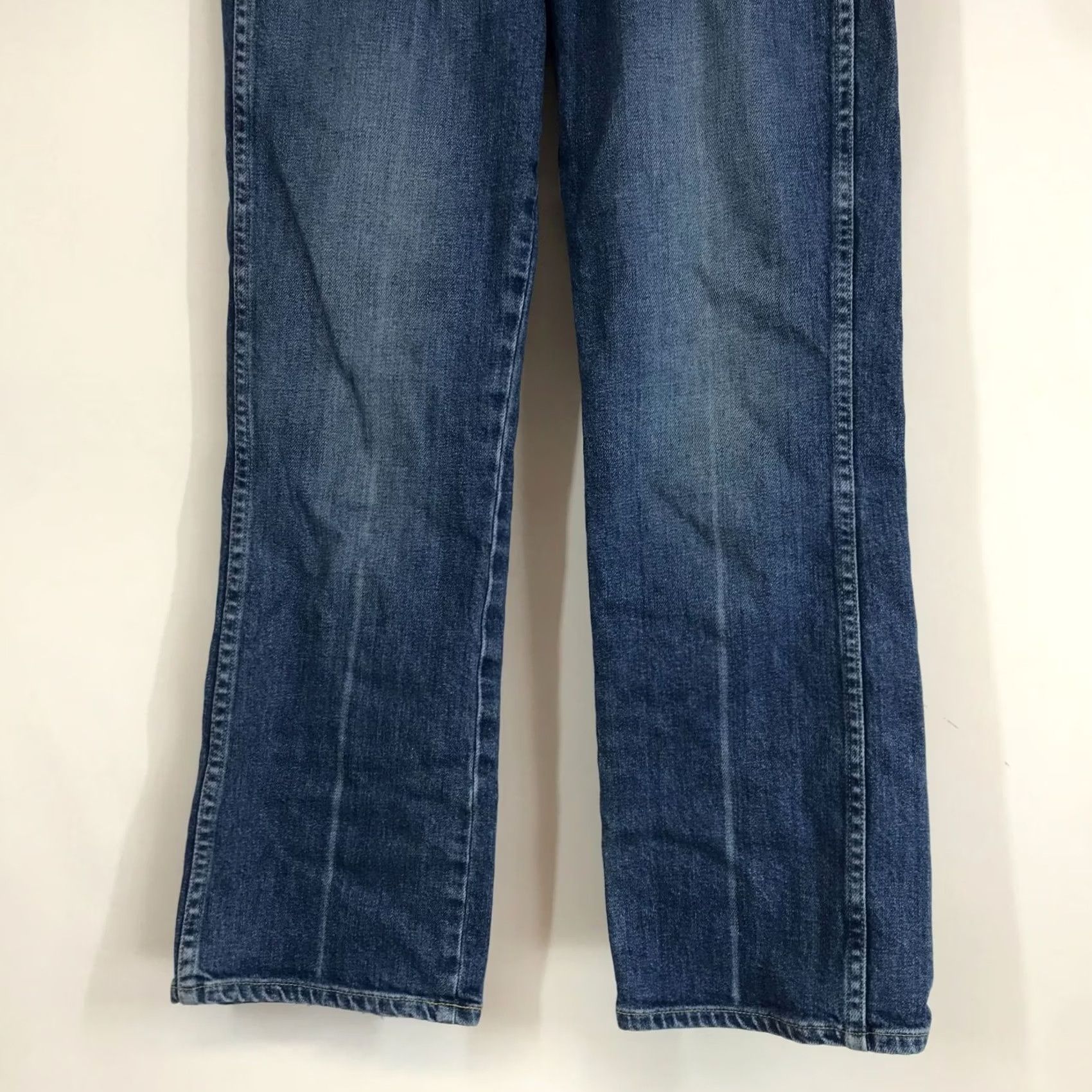 AMO AMO Womens 26 Blue Denim Bella 5 Pocket Jeans Size 26" / US 2 / IT 38 - 3 Thumbnail