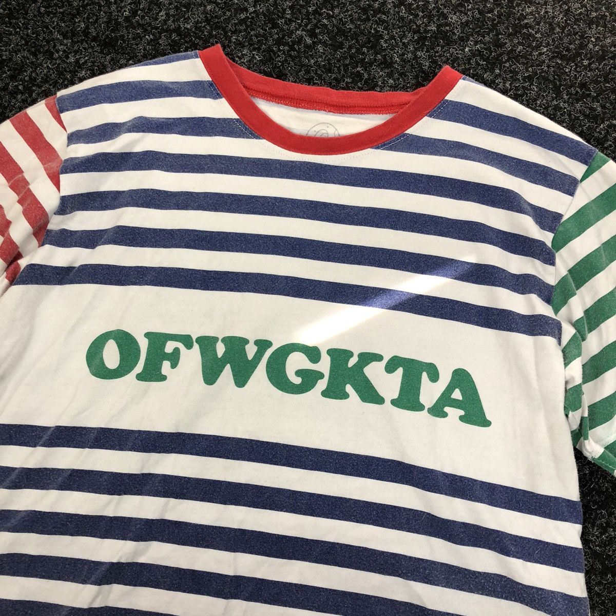 Golf Wang × Odd Future Odd future OFWGKTA Striped T-Shirt Size US M / EU 48-50 / 2 - 2 Thumbnail