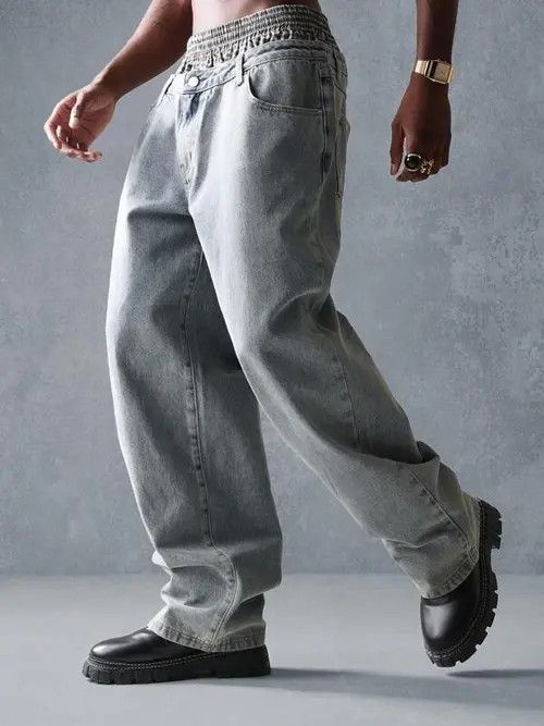 Japanese Brand Jeans with Boxer waistband Skater Fit Riot Size US 34 / EU 50 - 2 Thumbnail