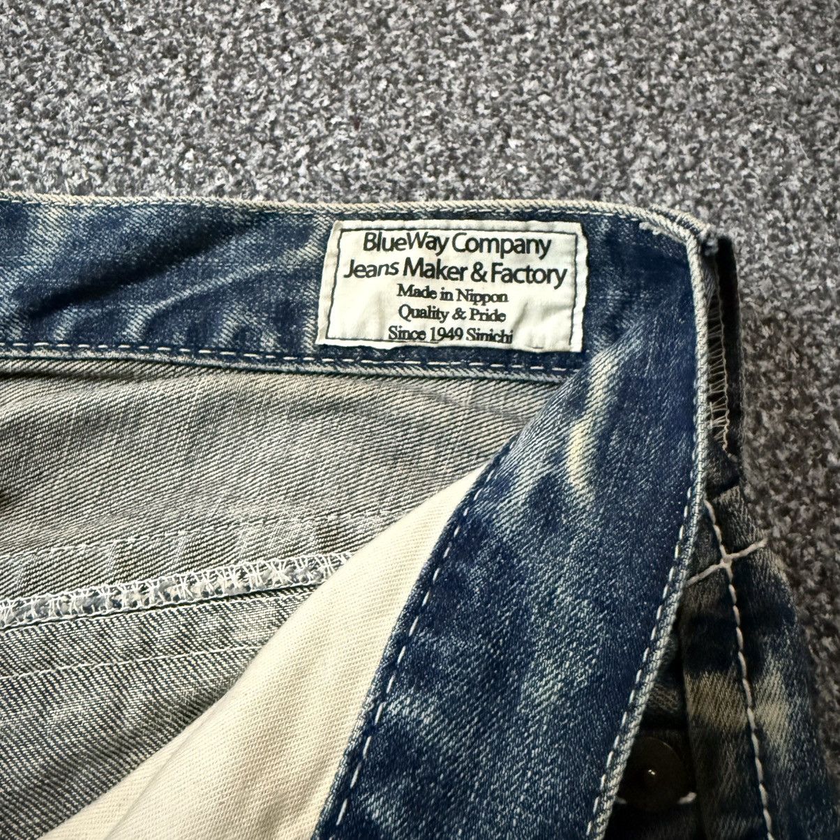 If Six Was Nine 🔥🔥🇯🇵 Japanese Distressed Dirty Clawmark Denim Size US 32 / EU 48 - 11 Thumbnail