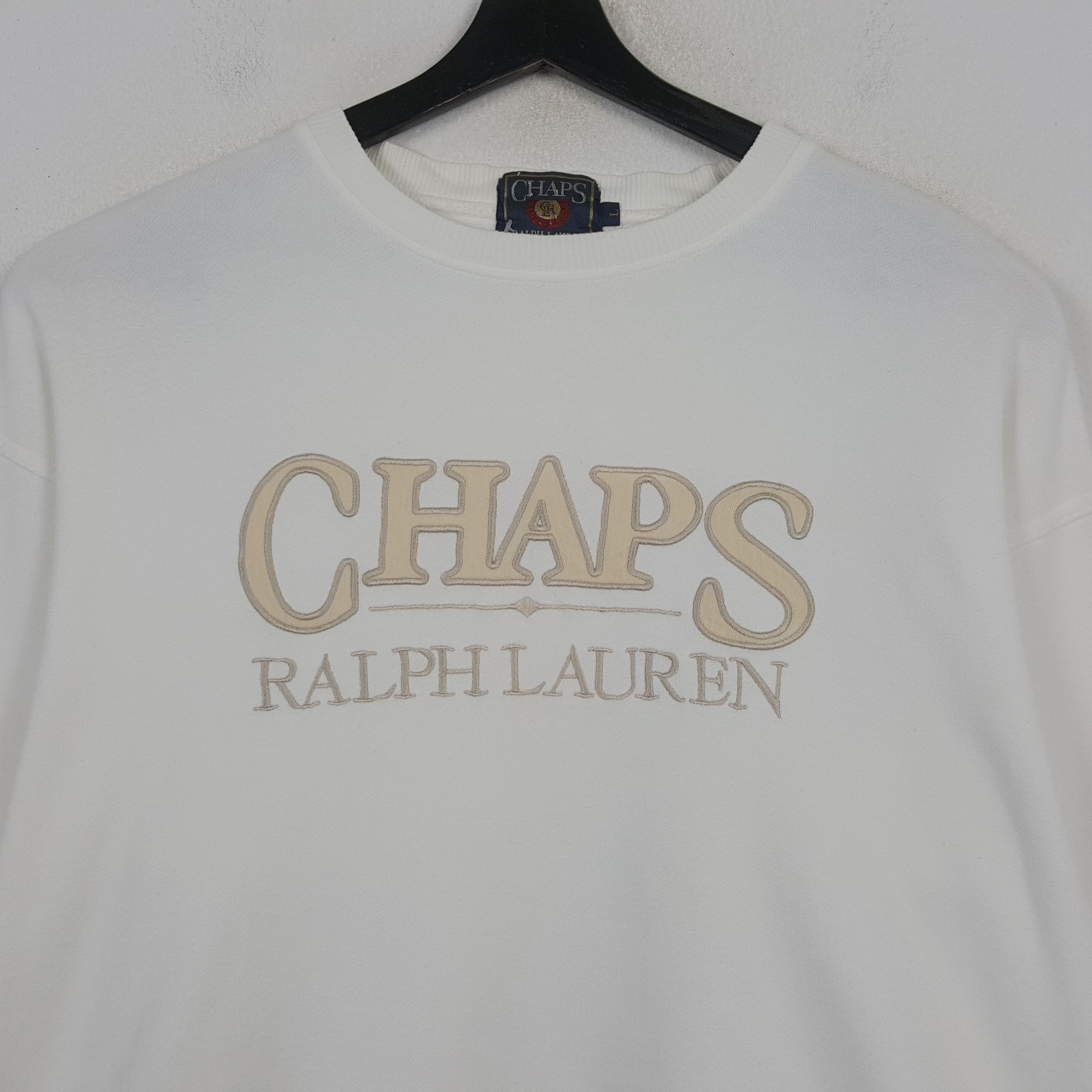 Chaps Ralph Lauren Chaps Ralph Lauren Center Design Sweatshirt RR16 Size US XL / EU 56 / 4 - 2 Thumbnail