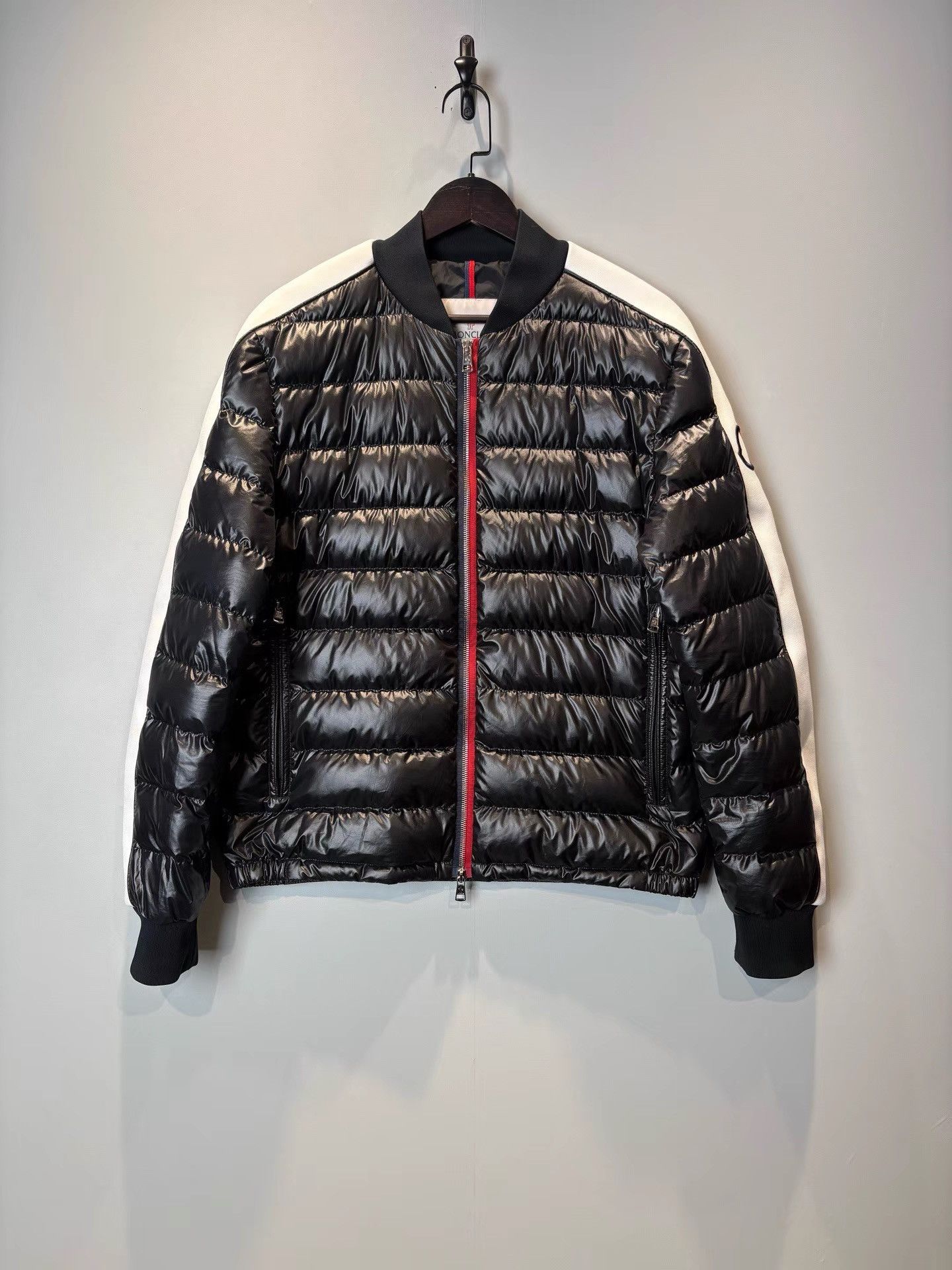 Moncler Moncler Berriat biker puffer jacket | Grailed
