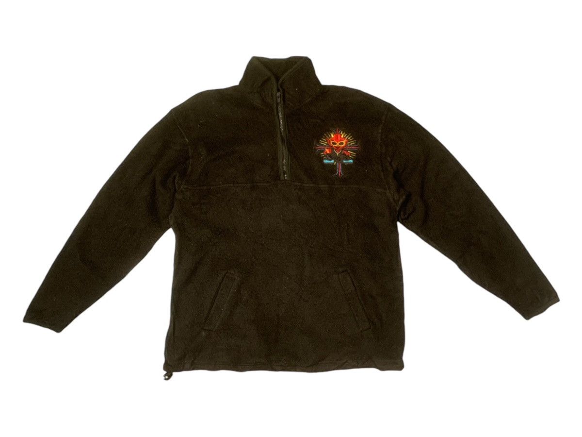 Designer × Robinson Les Bains Rare Design Vintage Robinson Half Zipper Fleece Sweater Size US M / EU 48-50 / 2 - 2 Thumbnail