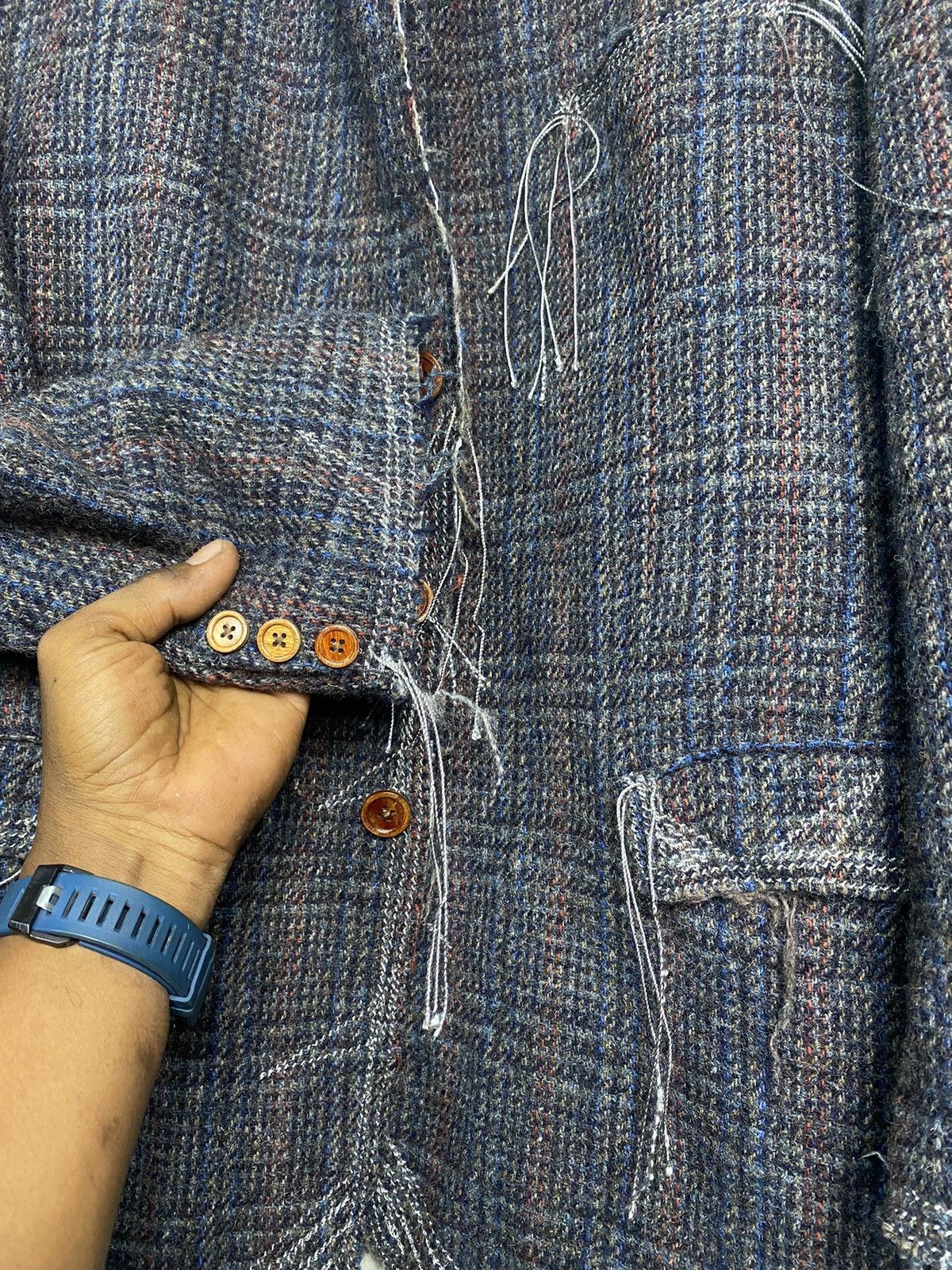 Harris Tweed × Needles VINTAGE HARRIS TWEED REBUILS BY NEEDLES Size US L / EU 52-54 / 3 - 9 Thumbnail