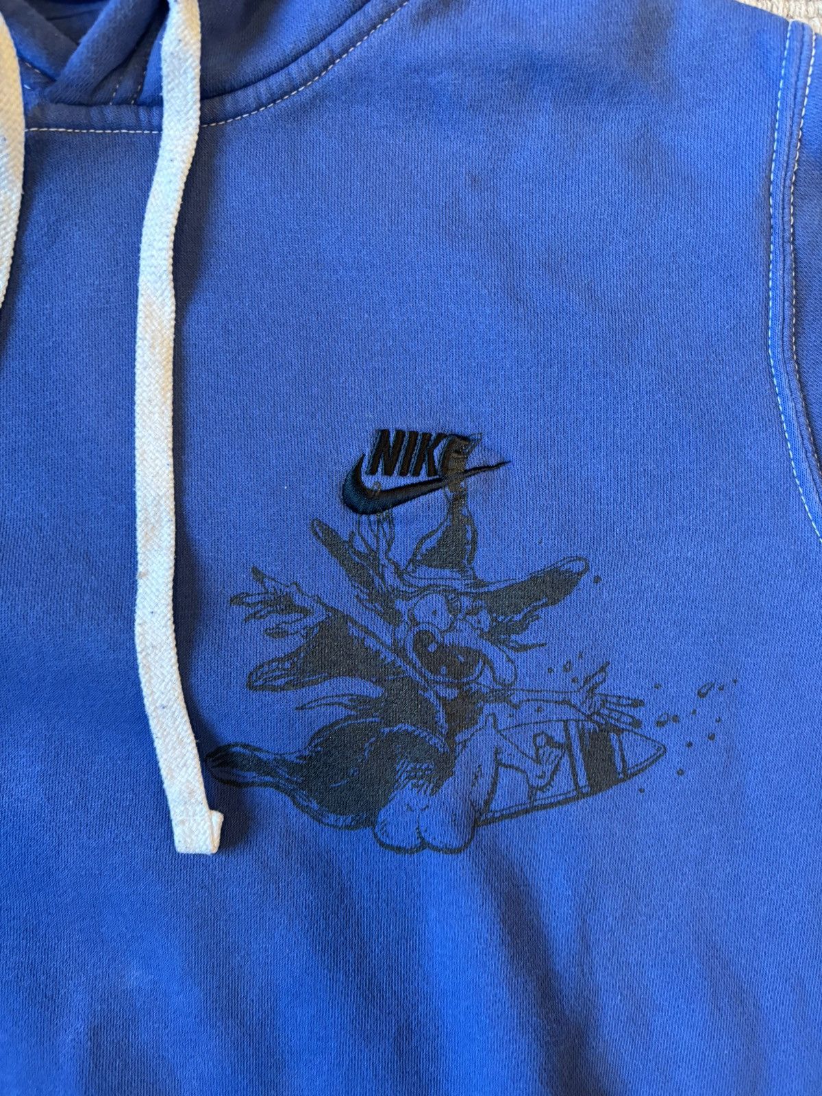 ERL ERL Nike Dover Street LA Blue Hoodie Size US M / EU 48-50 / 2 - 2 Thumbnail