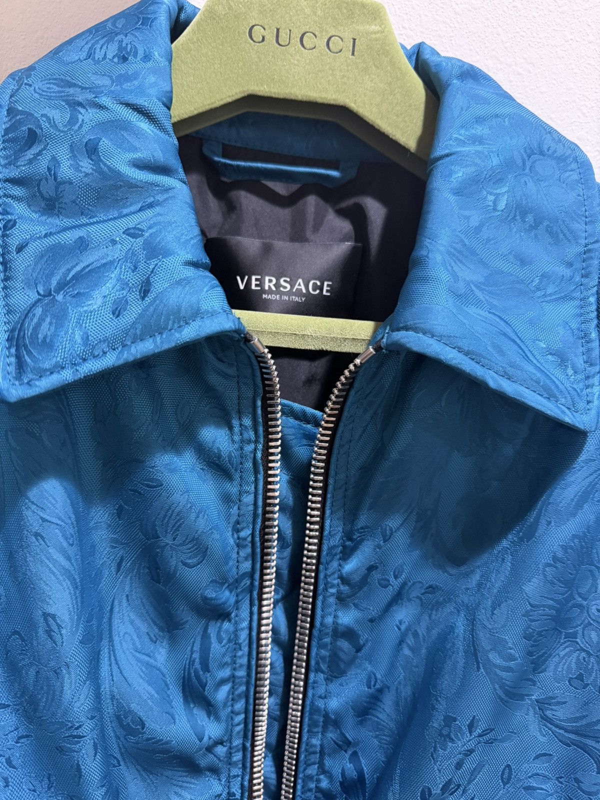 Versace Versace Barocco Bomber Jacket Size US M / EU 48-50 / 2 - 2 Thumbnail