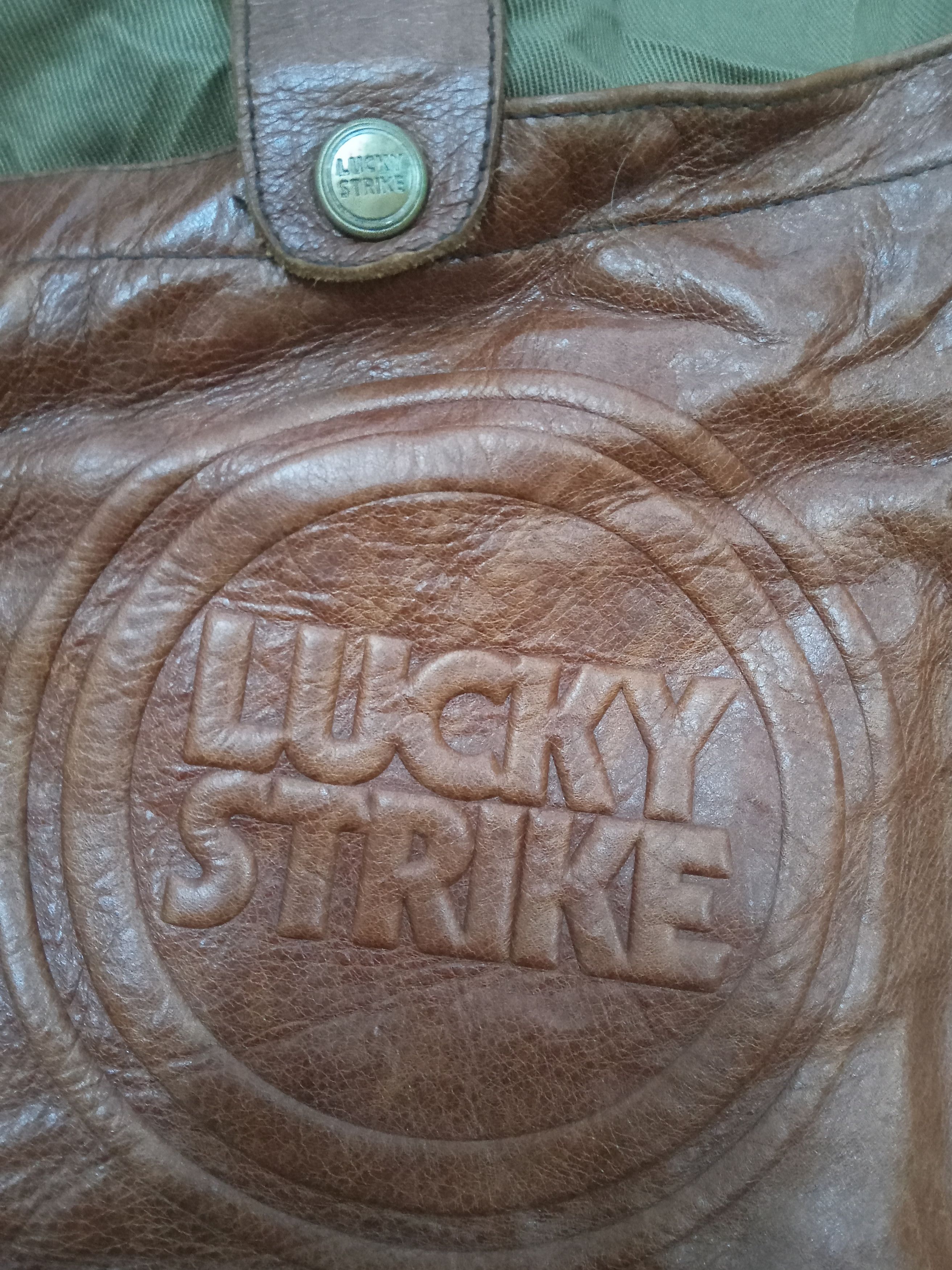 Other Vintage Lucky Strike Distressed Jacket Size US XL / EU 56 / 4 - 8 Thumbnail