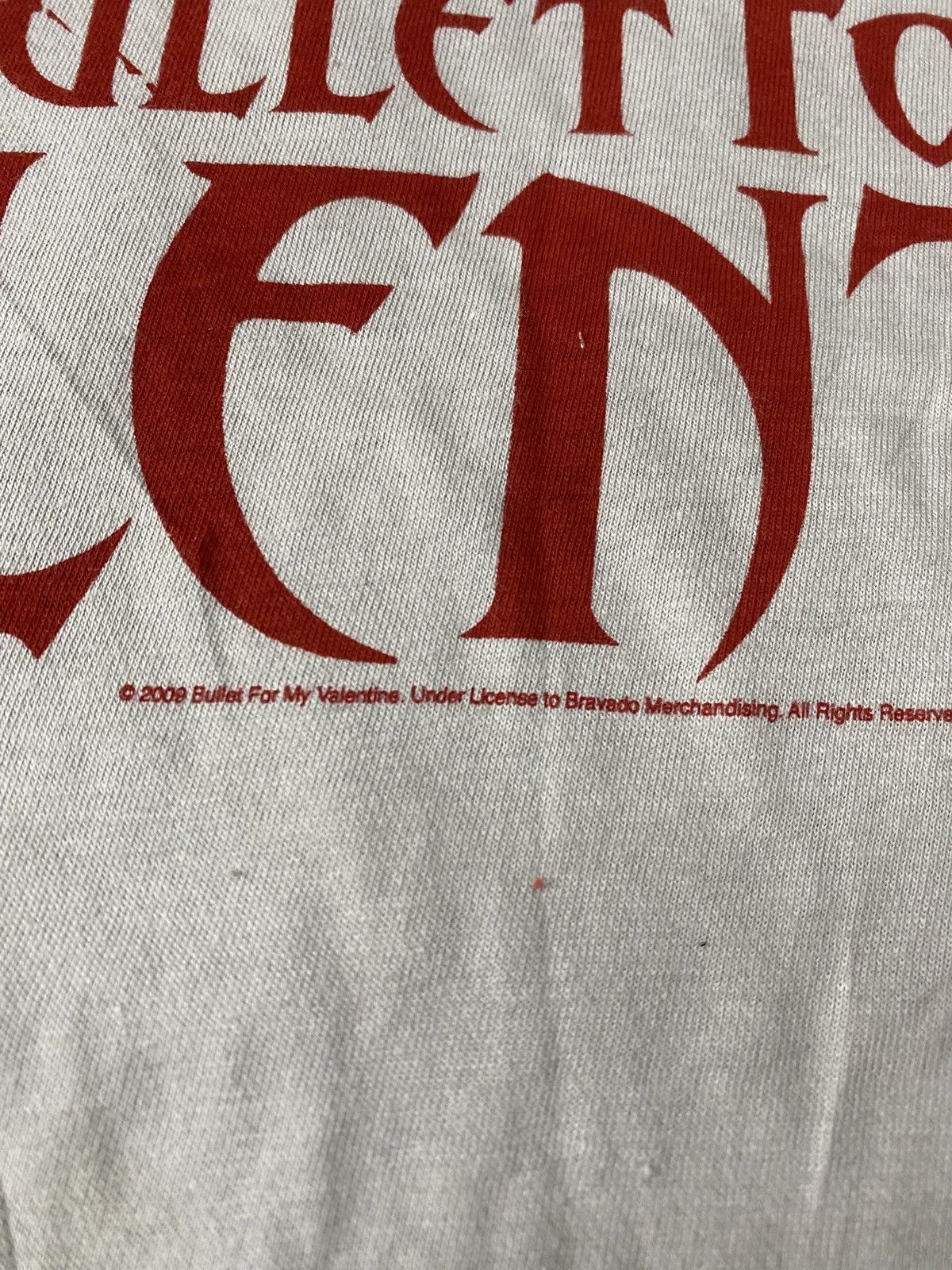 Other BULLET FOR MY VALENTINE 2009 SHIRT. Size US XL / EU 56 / 4 - 10 Thumbnail