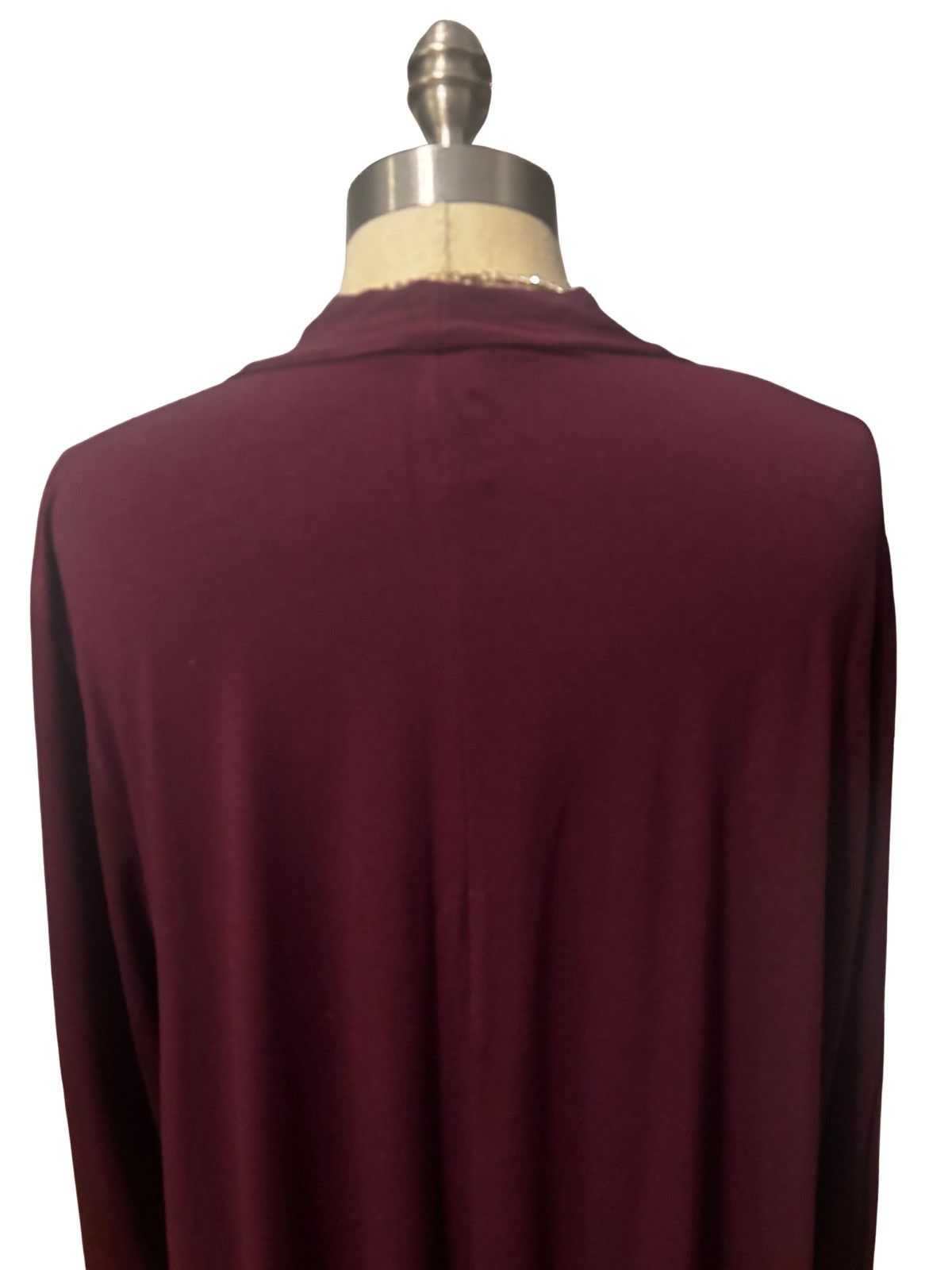 Chicos Women’s burgundy Tunic Size 3XL / US 20-22 - 6 Thumbnail