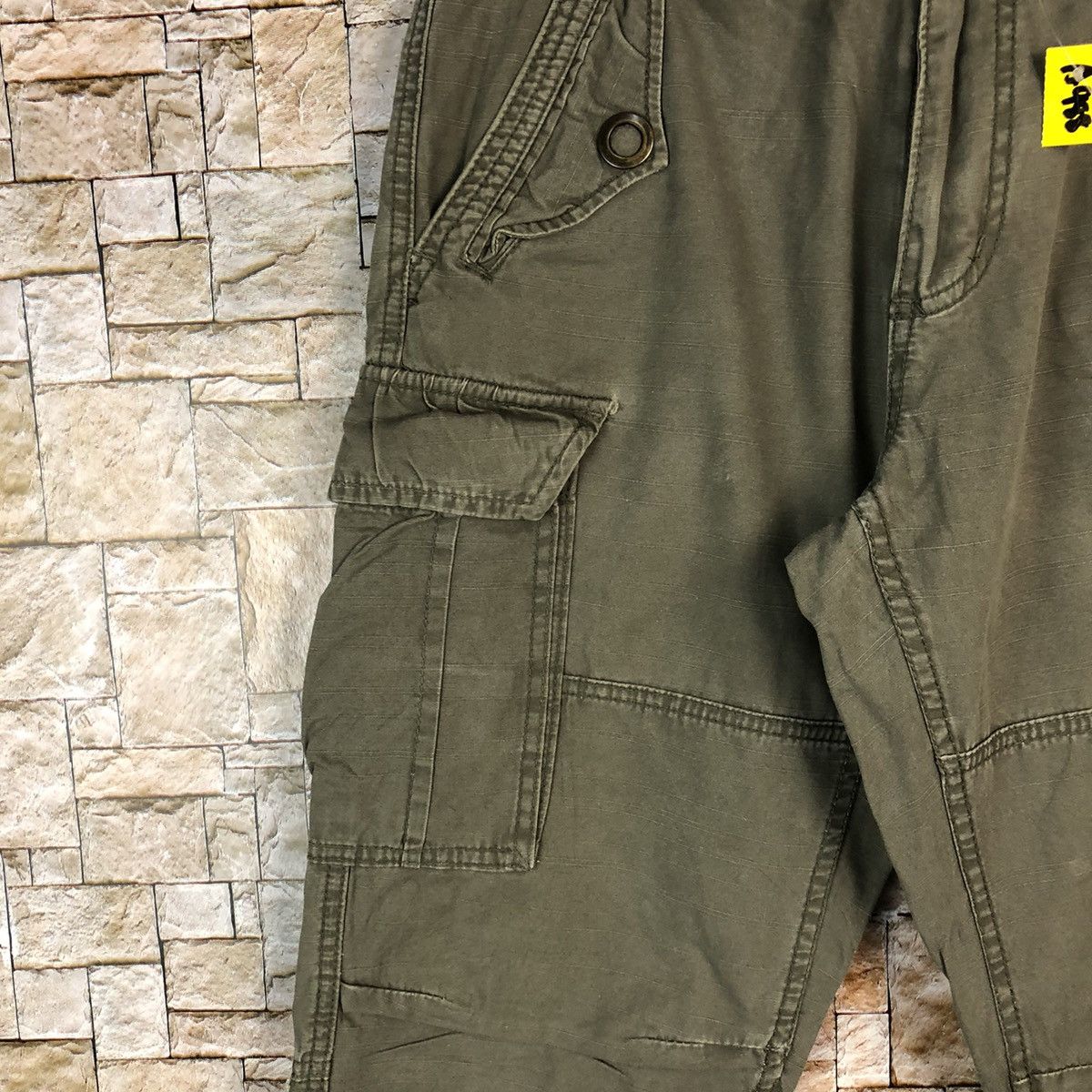 Japanese Brand Baldia Green Cargo Multipocket Pants #A988 Size US 30 / EU 46 - 9 Thumbnail