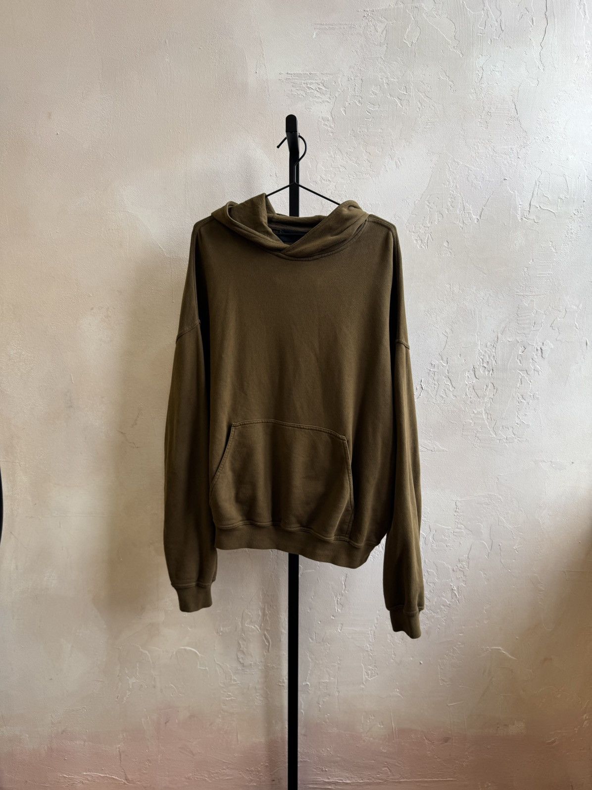 Haider Ackermann XXL $724 BROWN TAN OVERSIZED PERTH HOODIE SWEATER Size US M / EU 48-50 / 2 - 2 Thumbnail