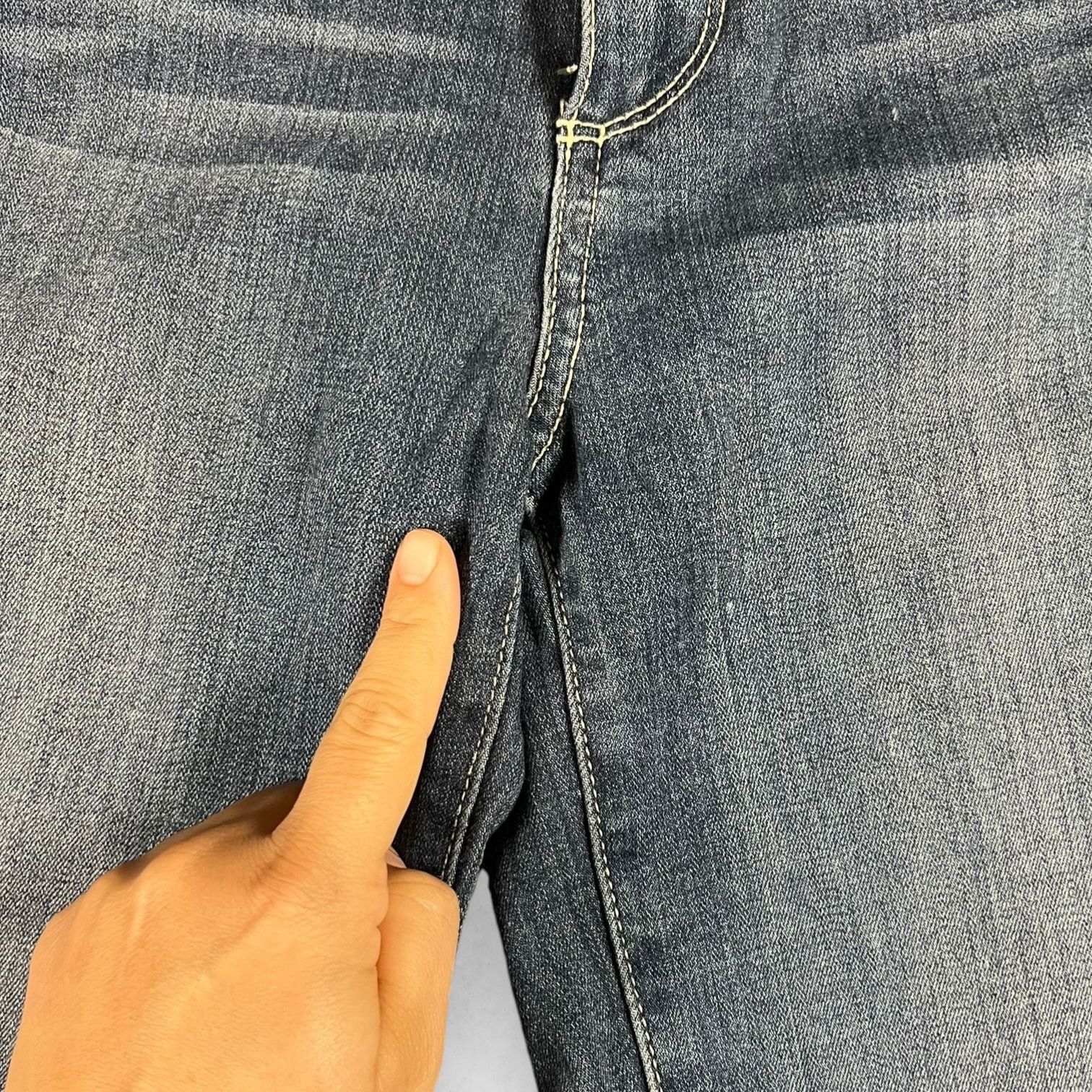 Paige Paige Jeans Verdugo Crop Women's 25 Stretch Denim Raw Hem Size 25" / US 0 / IT 36 - 7 Thumbnail