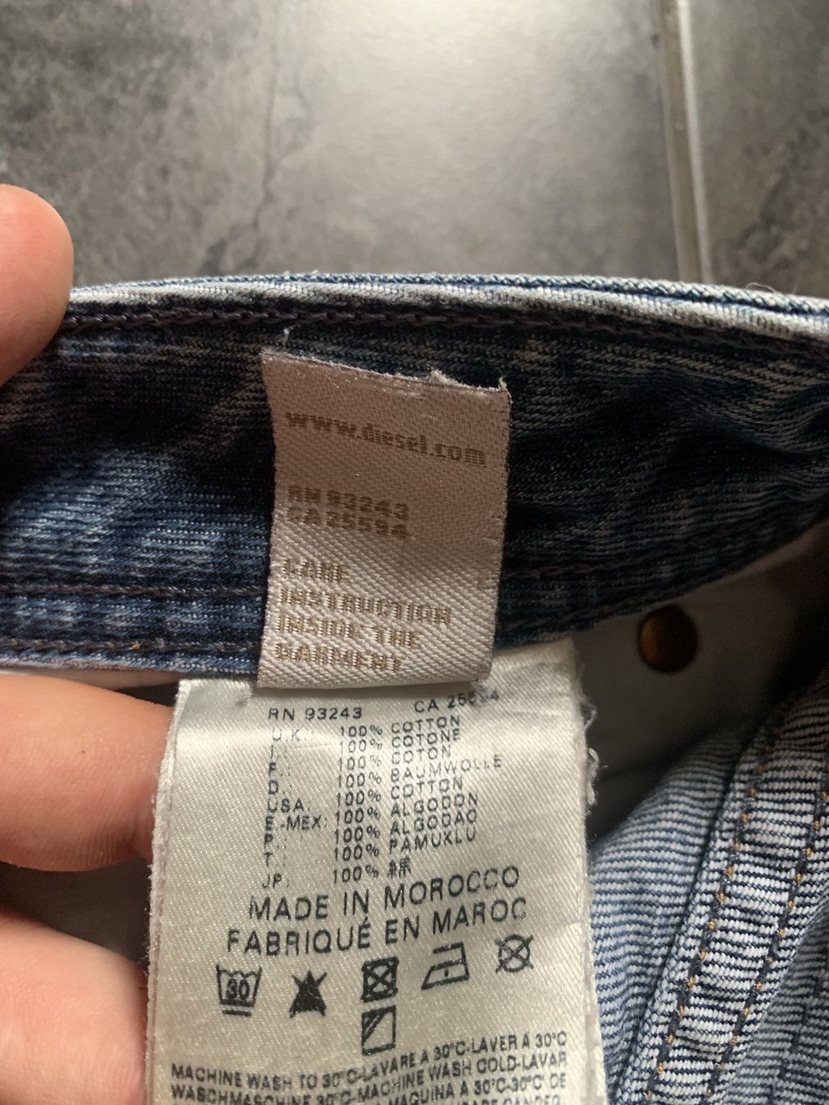 Diesel Crazy Flared Diesel Jeans Of six Was Nine japanese style Size US 32 / EU 48 - 12 Thumbnail