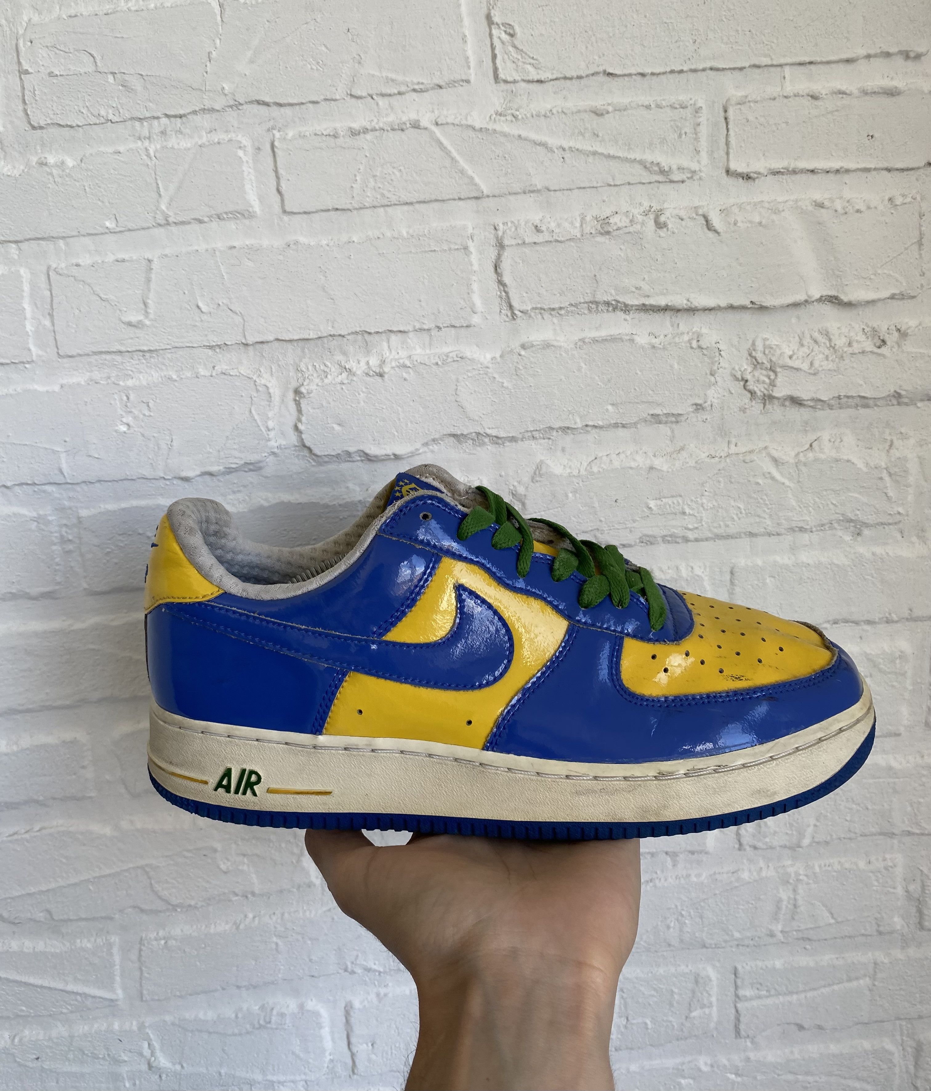 Fifa World Cup Nike Vintage Vintage Nike Air Force 1 Premium Brazil World Cup 2006 Grailed