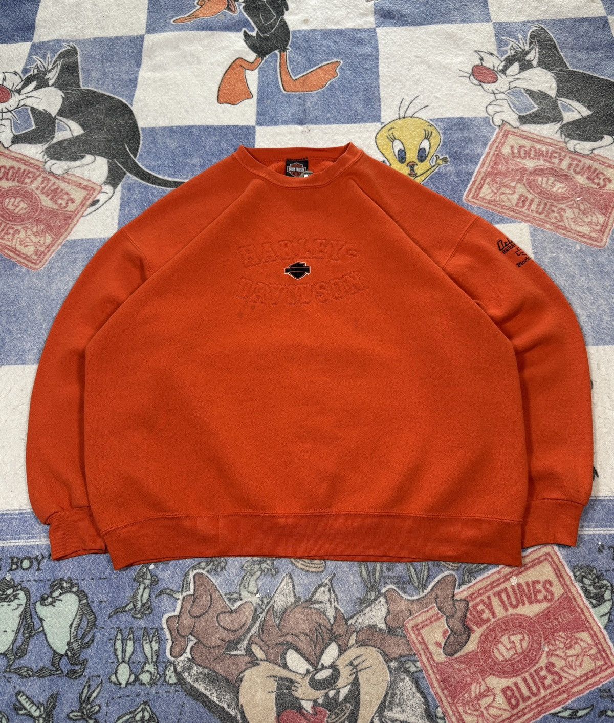 Harley Davidson Vintage harley crewneck sweatshirt Size US XL / EU 56 / 4 - 1 Thumbnail