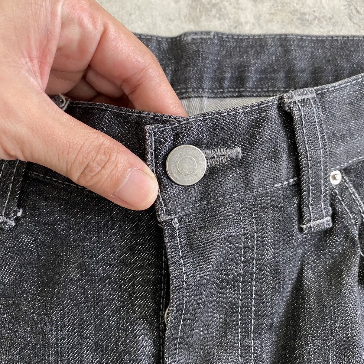 Tornado Mart 2000’s Tornado Mart Made In Japan Curved Leg Denim Jeans Size US 30 / EU 46 - 8 Thumbnail