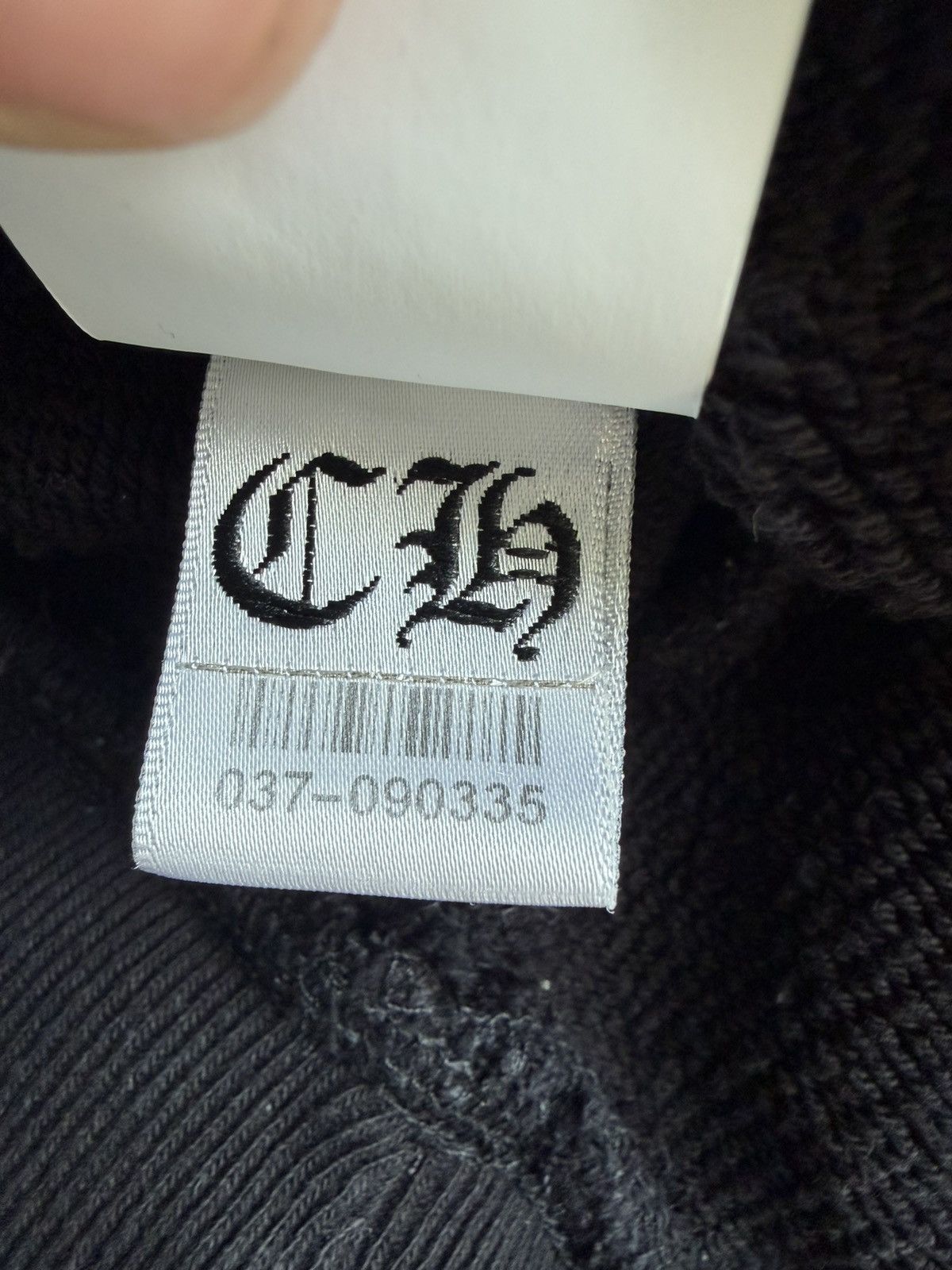 Chrome Hearts Chrome Hearts 711 CH Silver Scroll Black Hoodie Size US M / EU 48-50 / 2 - 9 Thumbnail