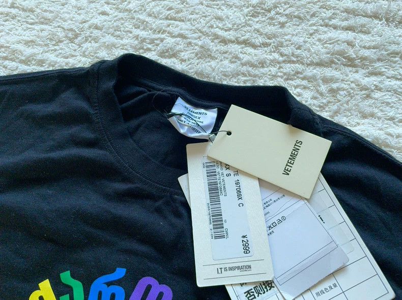 Vetements Vetements Trendy Vettemon Staff 2021AW Short Sleeve Black Size US S / EU 44-46 / 1 - 3 Thumbnail