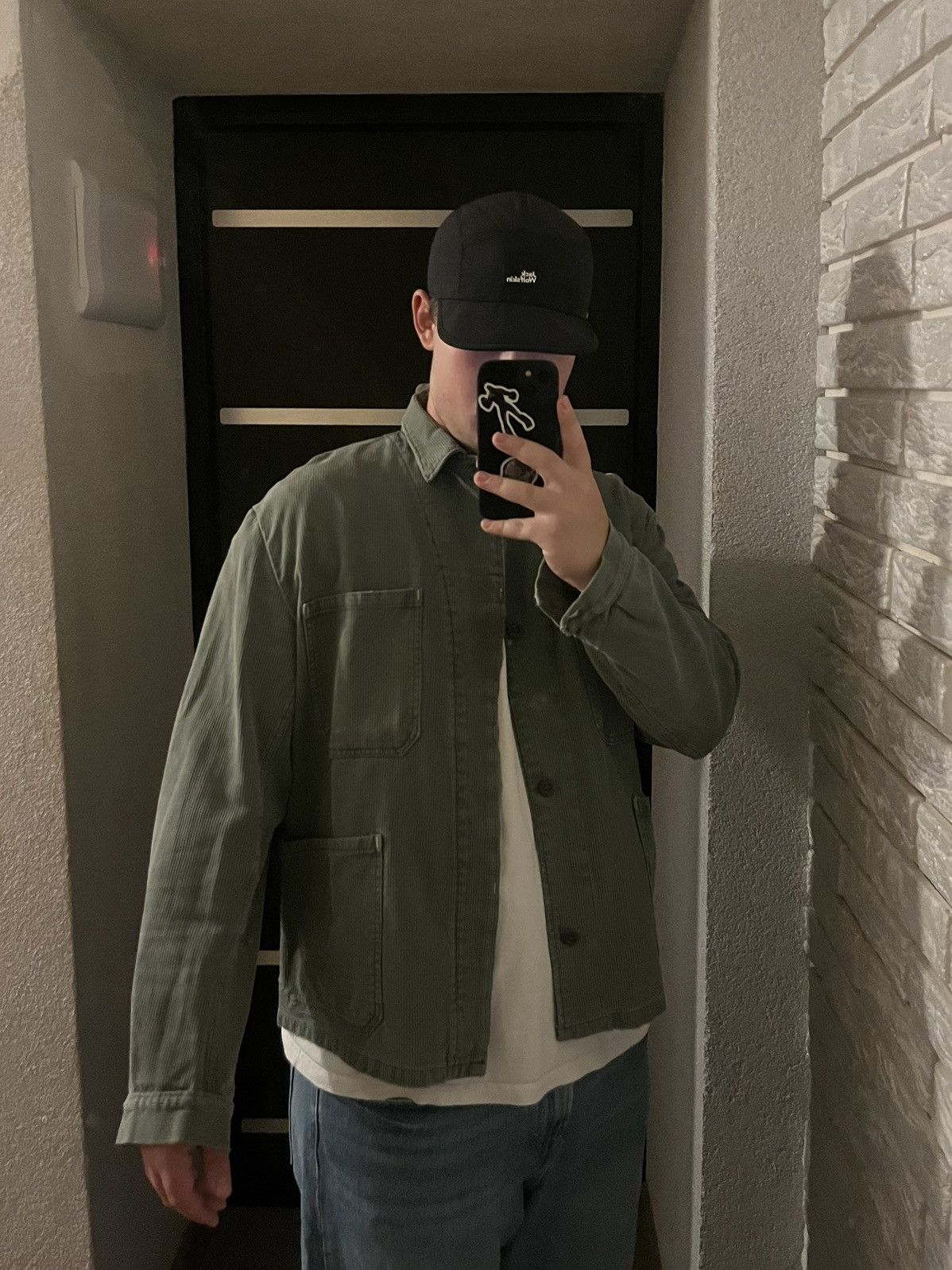 Vintage Vintage 80’s French Workwear Chore Jacket Distressed Grunge Size US L / EU 52-54 / 3 - 1 Thumbnail