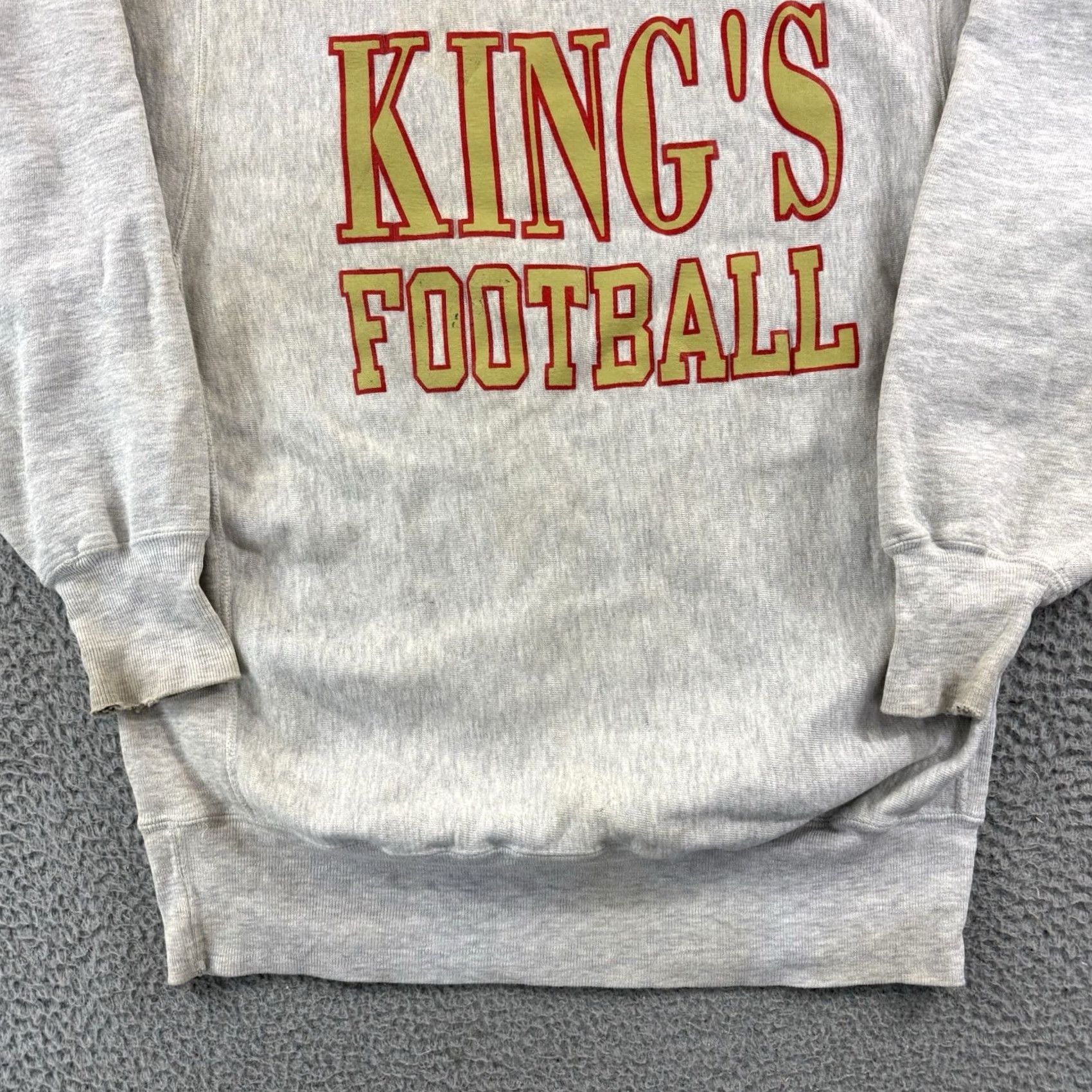 Champion VINTAGE Champion Reverse Weave Sweatshirt Mens XL Gray 90s Sport Pullover USA Size US XL / EU 56 / 4 - 2 Thumbnail