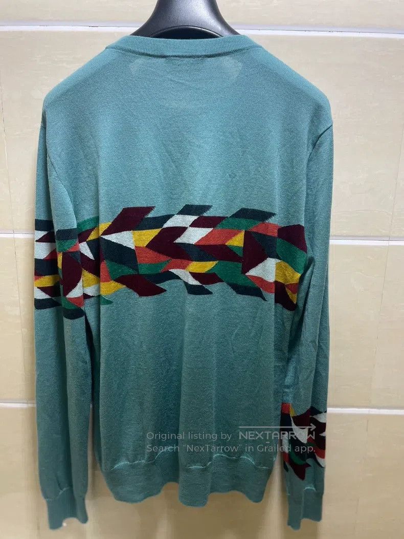 Hermes Hermes Cashmere and Silk Blended Long Sleeve Knit Sweater Size US M / EU 48-50 / 2 - 2 Thumbnail