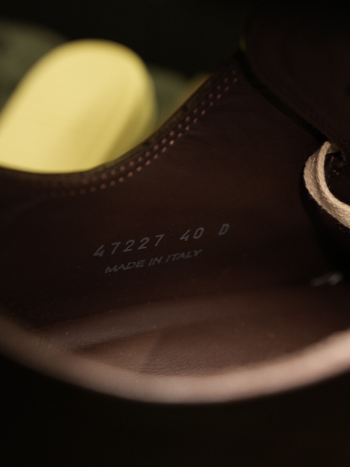 Rick Owens × Rick Owens Drkshdw Rick Owens Brown Leather Low Top Sneakers Size US 7 / EU 40 - 7 Thumbnail
