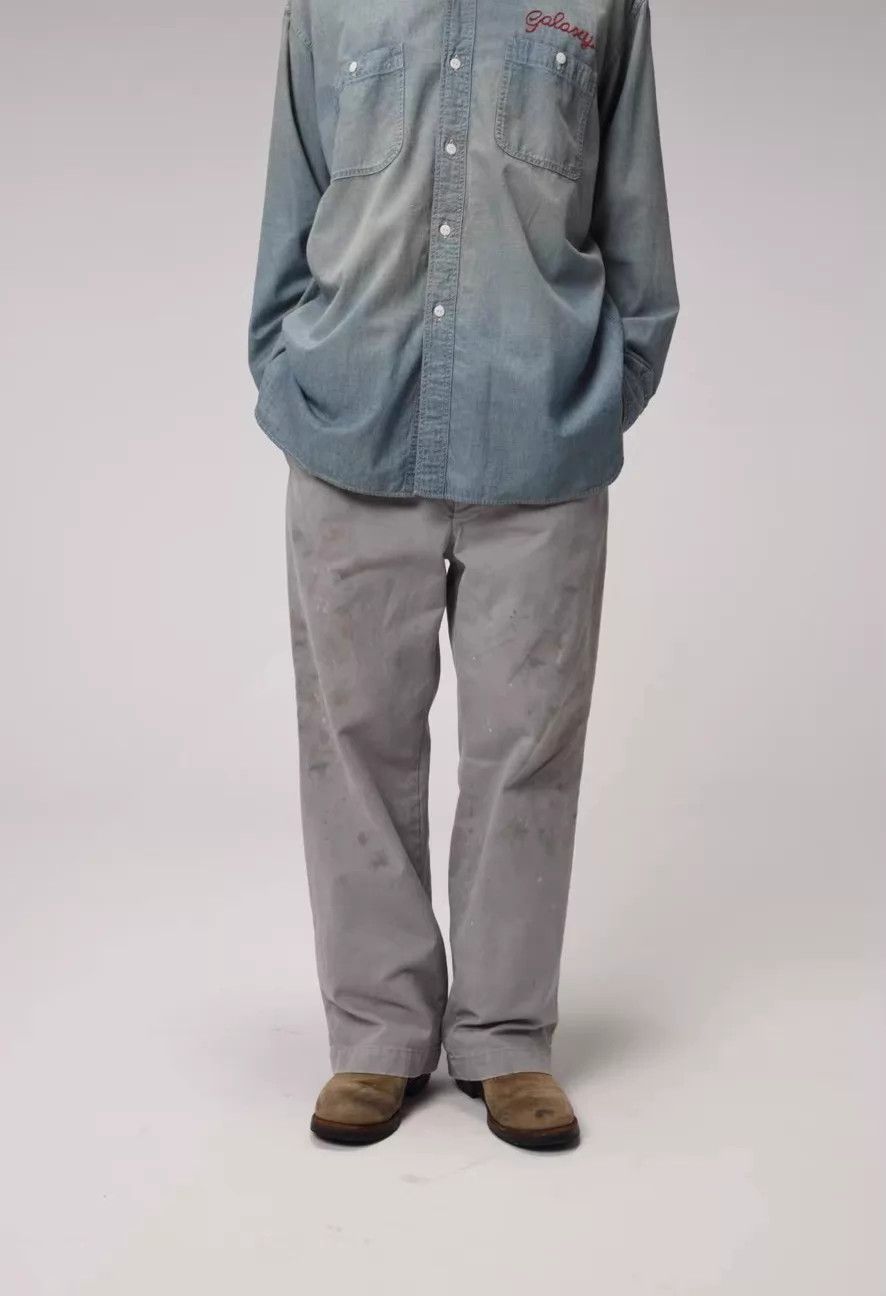 Other Nippon Vintage Distressed Splash Casual Pants 24SS Gray L Size US 34 / EU 50 - 1 Thumbnail