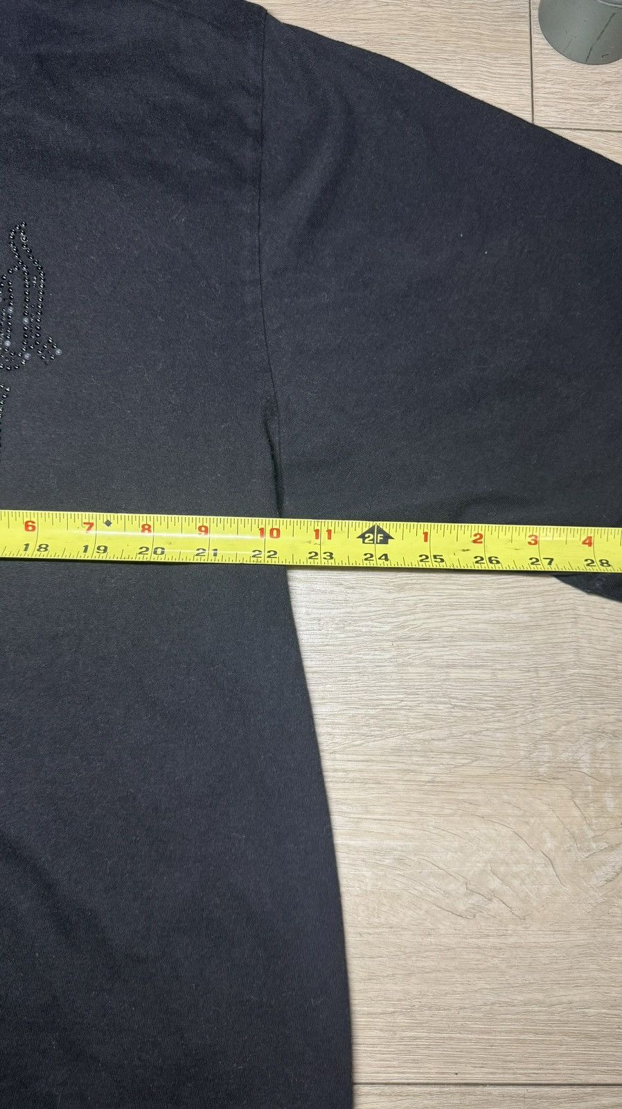 Ecko Unltd. Y2K 2000s Ecko Unltd Rhinestone Logo SpellOut Felt Shirt Size US XXL / EU 58 / 5 - 5 Thumbnail