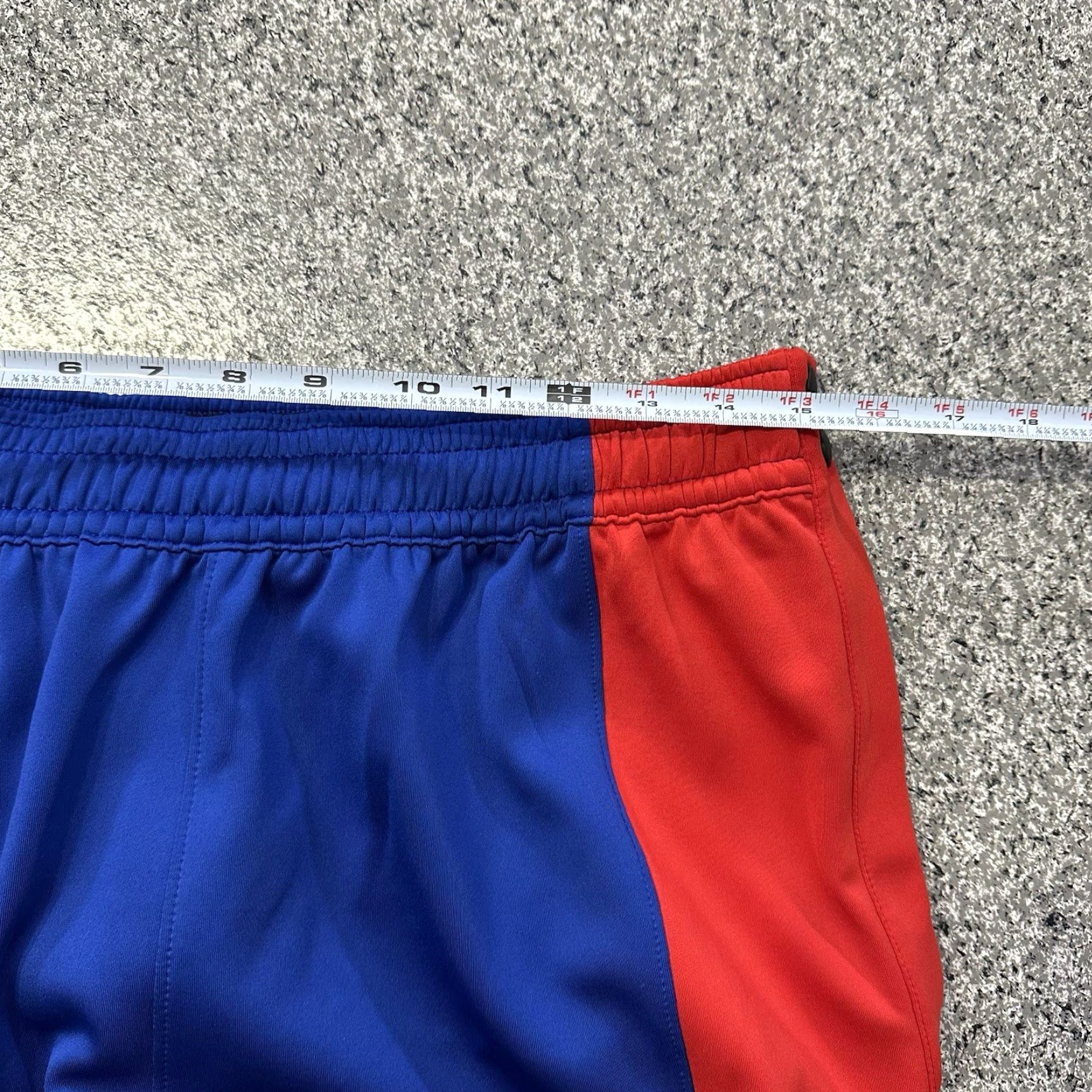 Nike VINTAGE Nike Detroit Pistons Tearaway Pants Shooting Shirt Set PE Mens L NBA Team Issued Size US L / EU 52-54 / 3 - 7 Thumbnail
