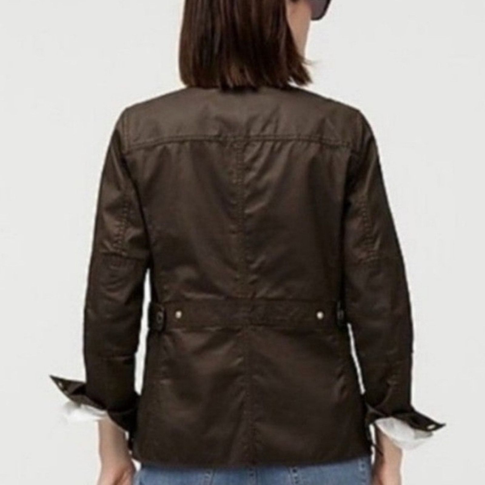 J.Crew J. Crew Downtown Field Utility Military Wax Jacket Size XS / US 0-2 / IT 36-38 - 6 Thumbnail
