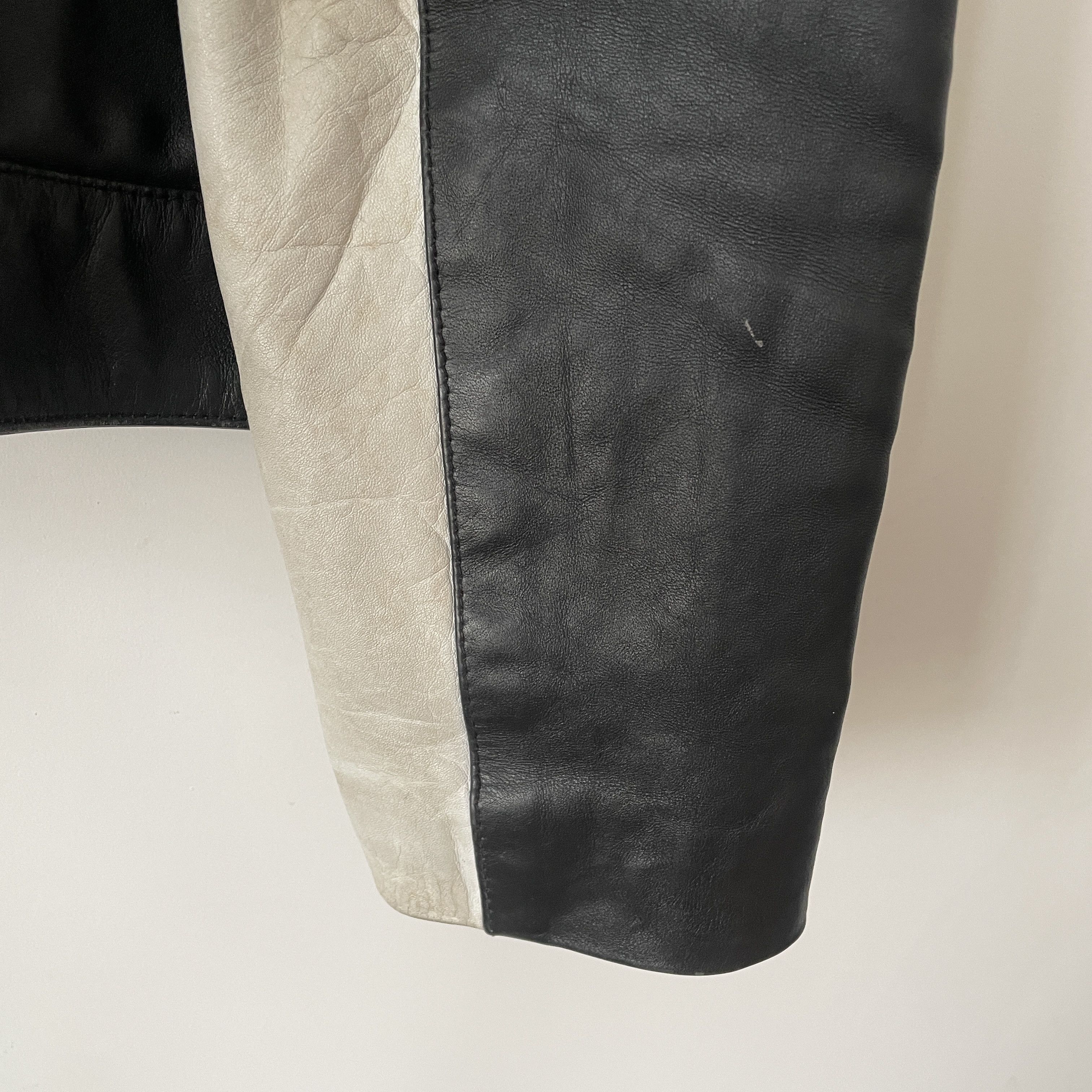 Vintage Vintage Japanese Tokyo Style Racing Leather Jacket Y2K L Size L / US 10 / IT 46 - 8 Thumbnail