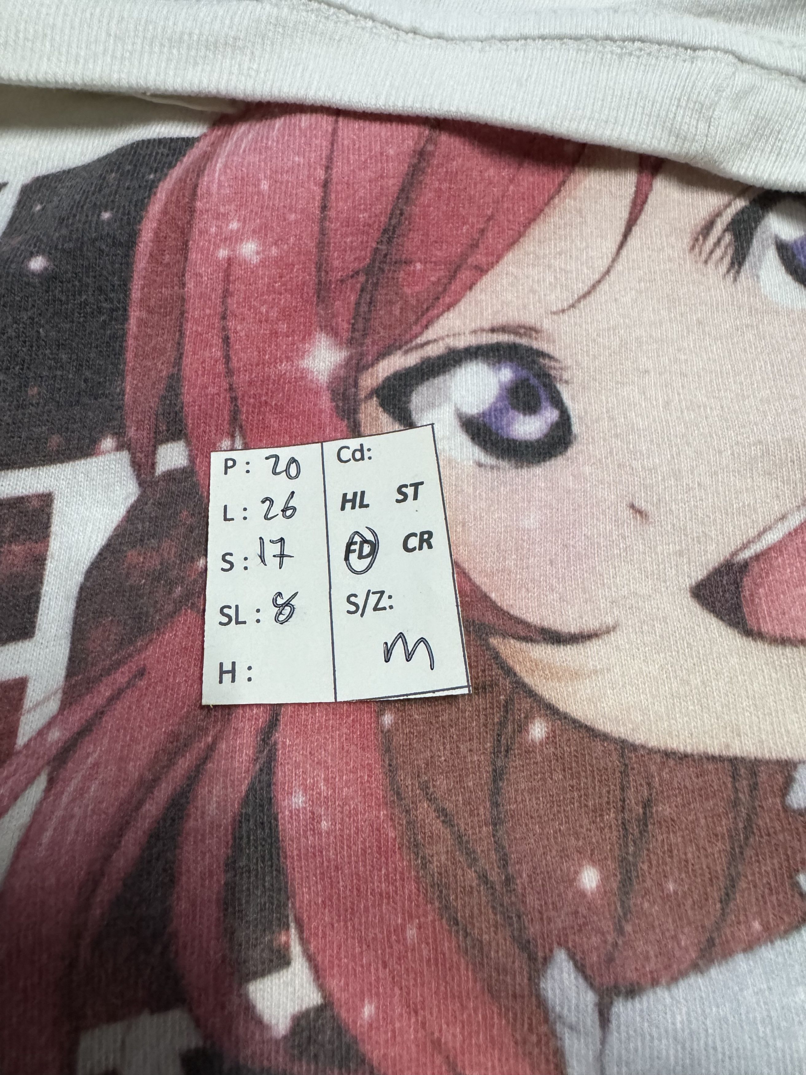 Anime VINTAGE LOVE LIVE! NISHIKINO MAKI SCHOOL IDOL PROJECT TEE Size US M / EU 48-50 / 2 - 18 Thumbnail