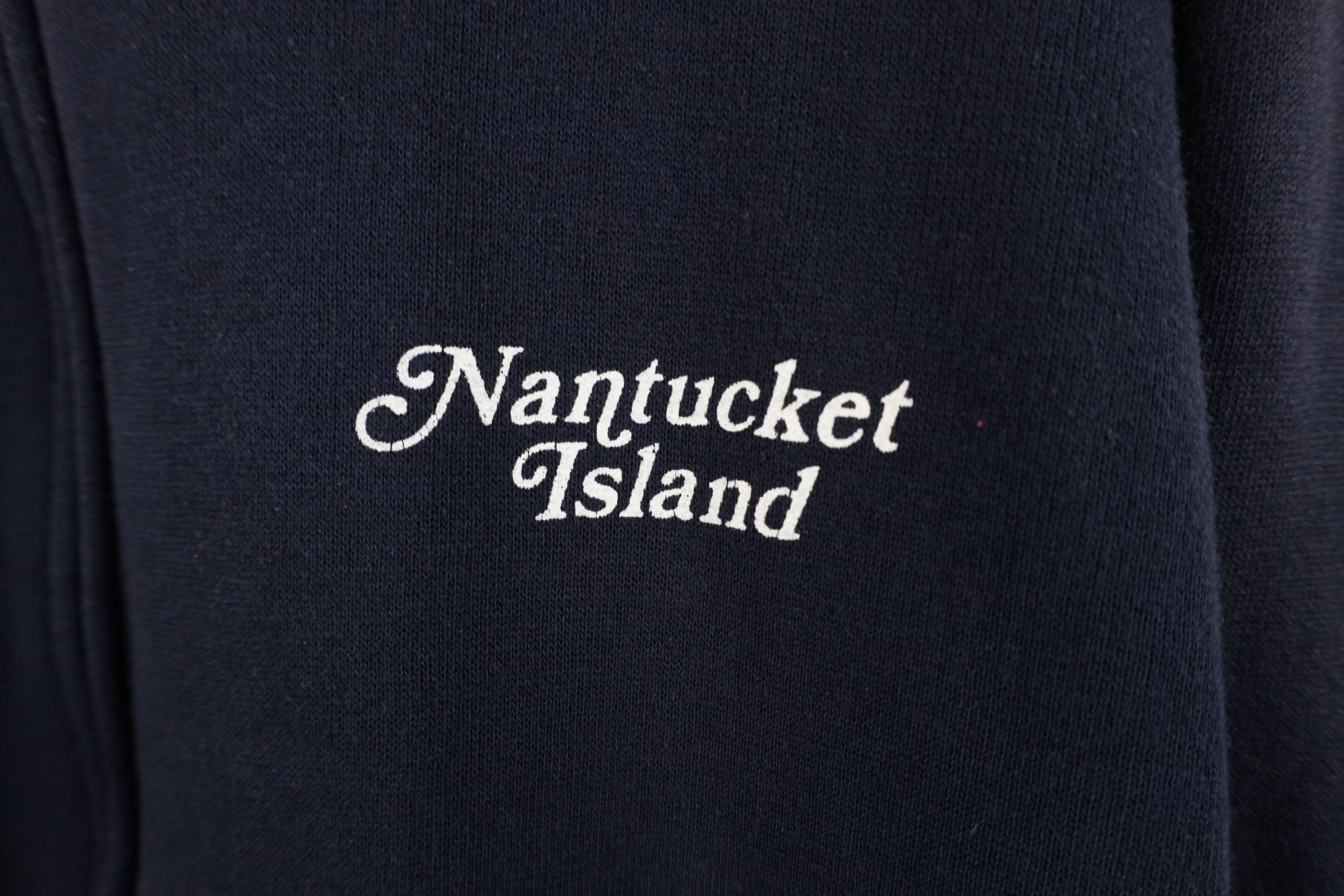 Vintage Vintage 70s Streetwear Nantucket Island Full Zip Hoodie USA Size US M / EU 48-50 / 2 - 4 Thumbnail